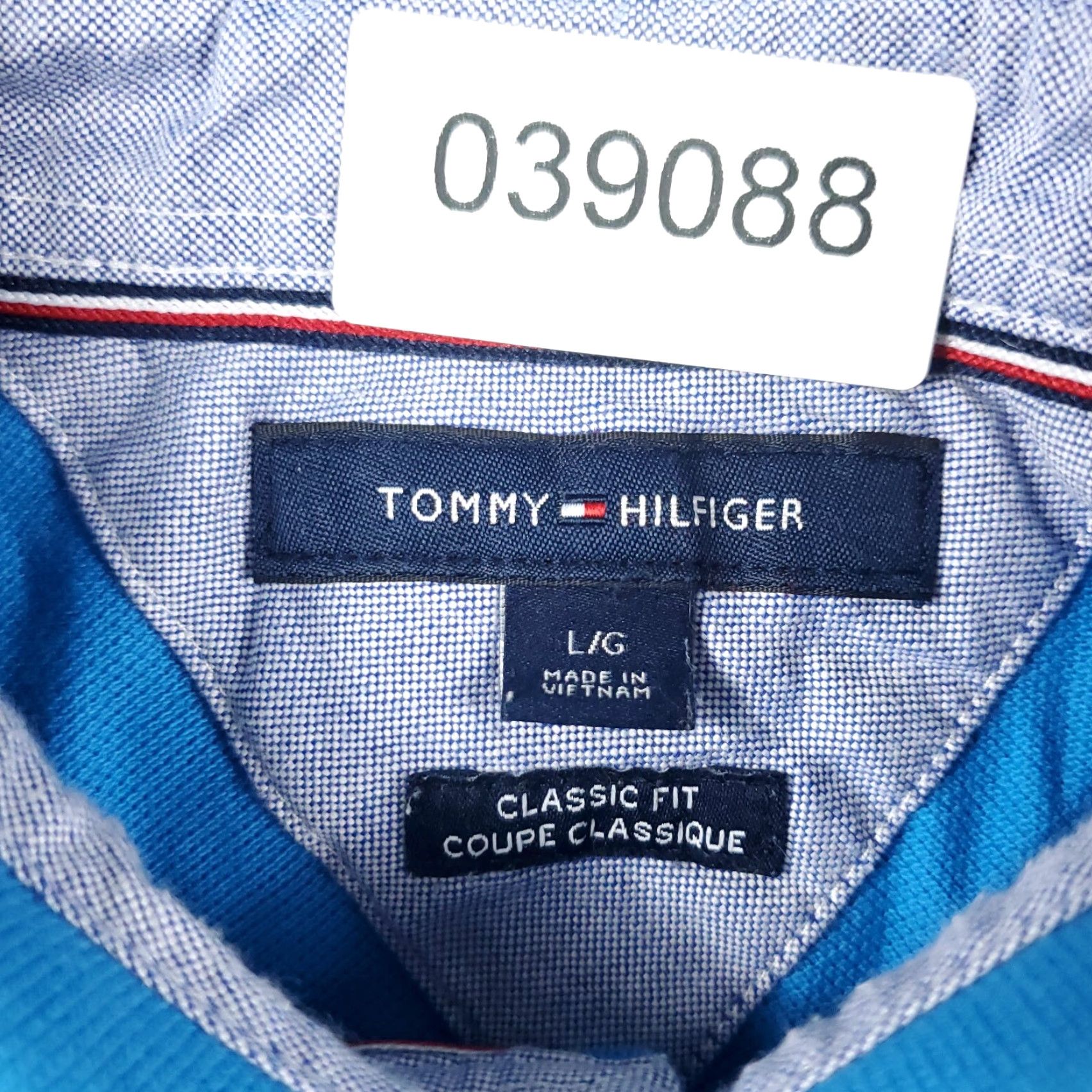 Tommy Hilfiger VINTAGE Tommy Hilfiger Polo Shirt Mens Large Blue Casual Short Sleeve Polo Adult Large Blue Tommy Hilfiger Mens Polo 90s? Size US L / EU 52-54 / 3 - 8 Thumbnail