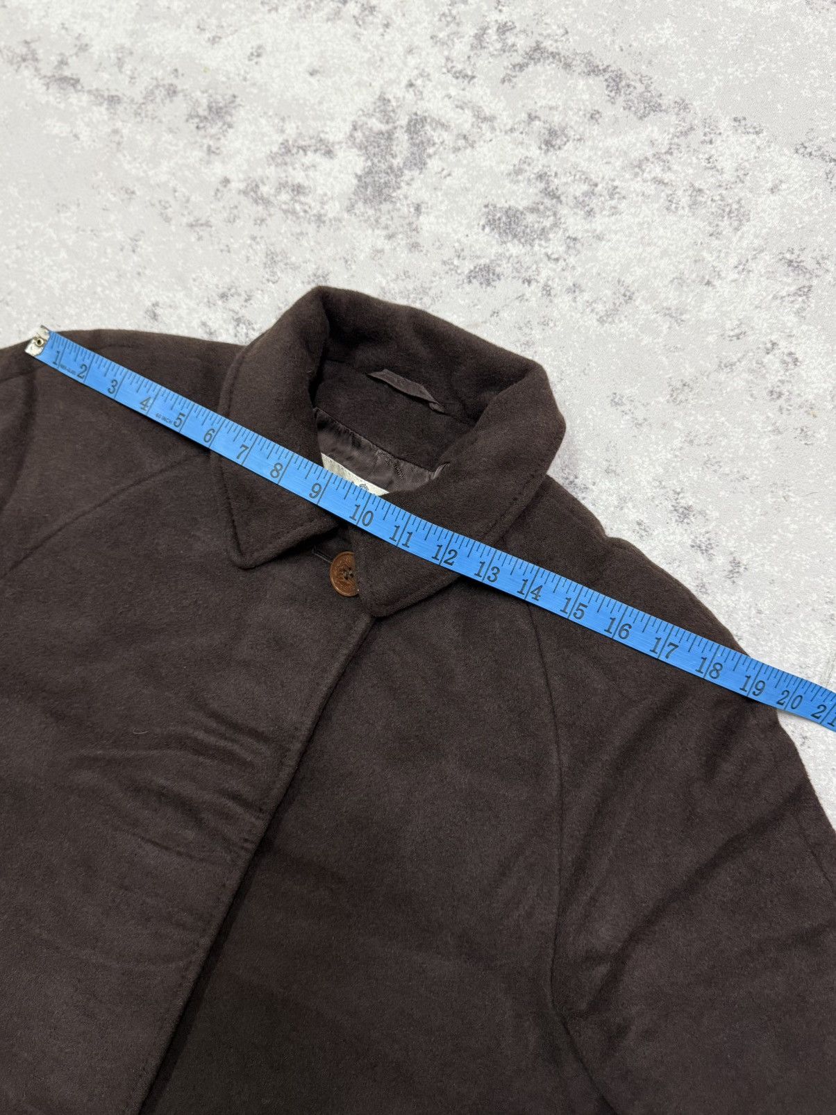 Aquascutum Aquascutum Made In England Wool Long Coat Jacket Brown Size US M / EU 48-50 / 2 - 17 Thumbnail