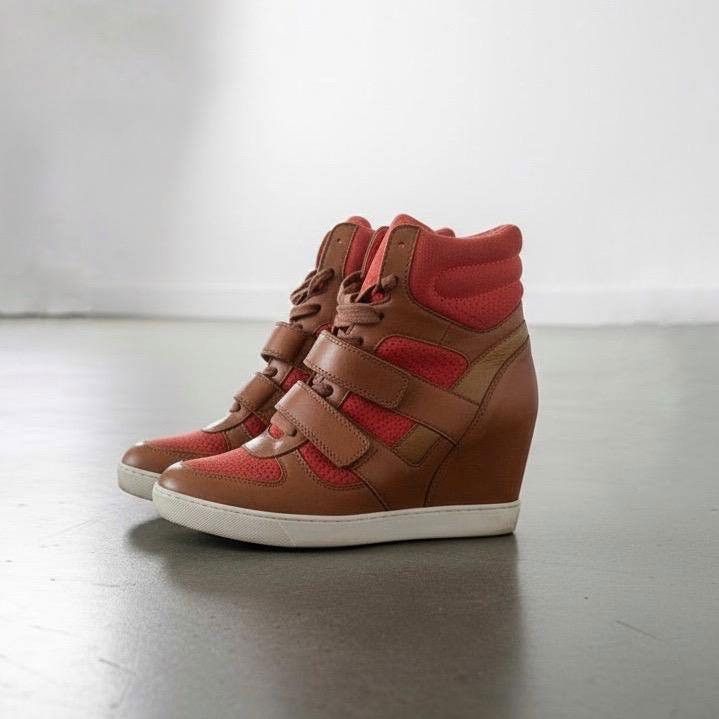 ASH The ASH Wedge Heel Sneakers Size US 5 / IT 35 - 3 Thumbnail