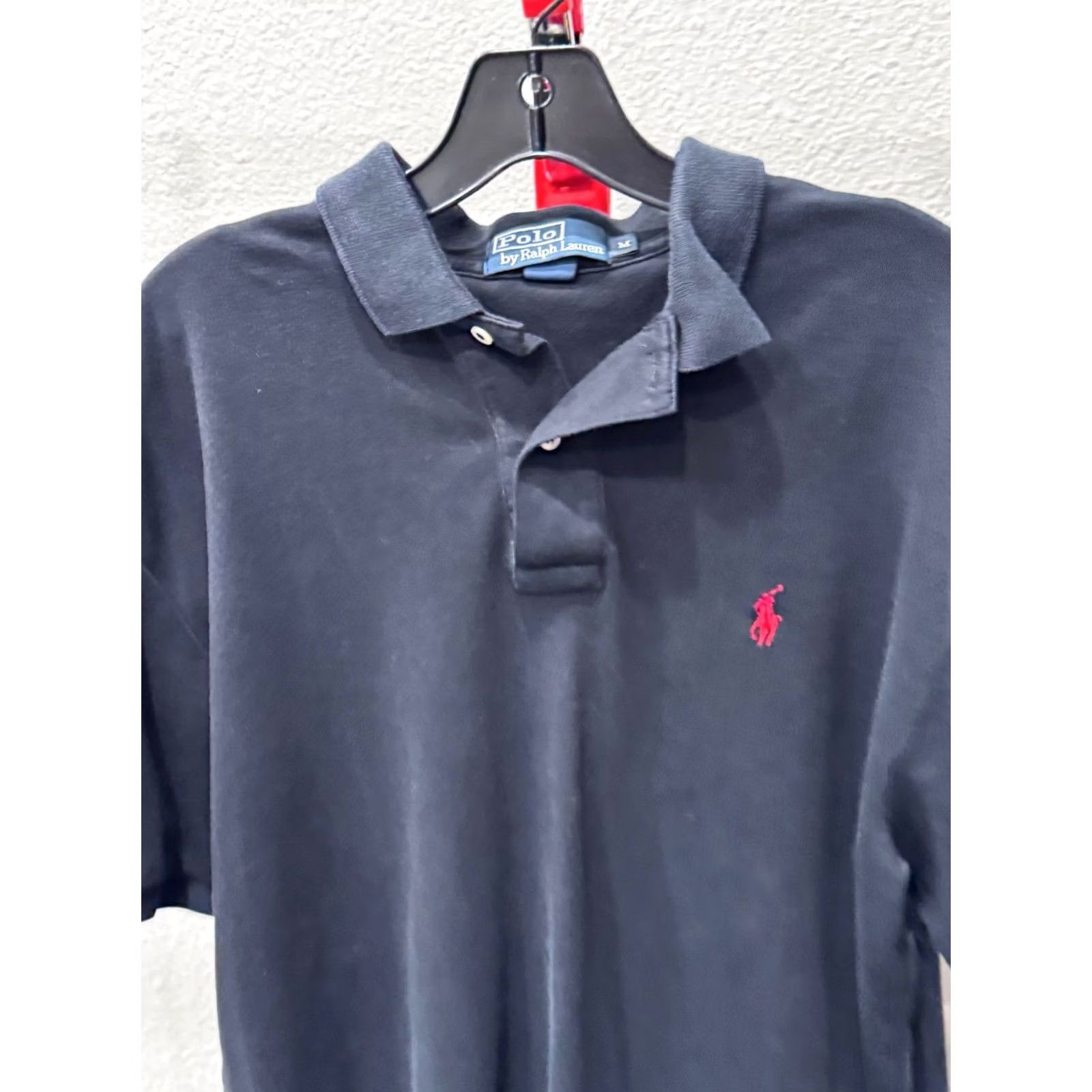 Polo Ralph Lauren Polo Ralph Lauren Polo Shirt Medium M Men's Black Red PONY Multicolor Short Sleeve Long Sleeve Shirt Size US M / EU 48-50 / 2 - 2 Thumbnail