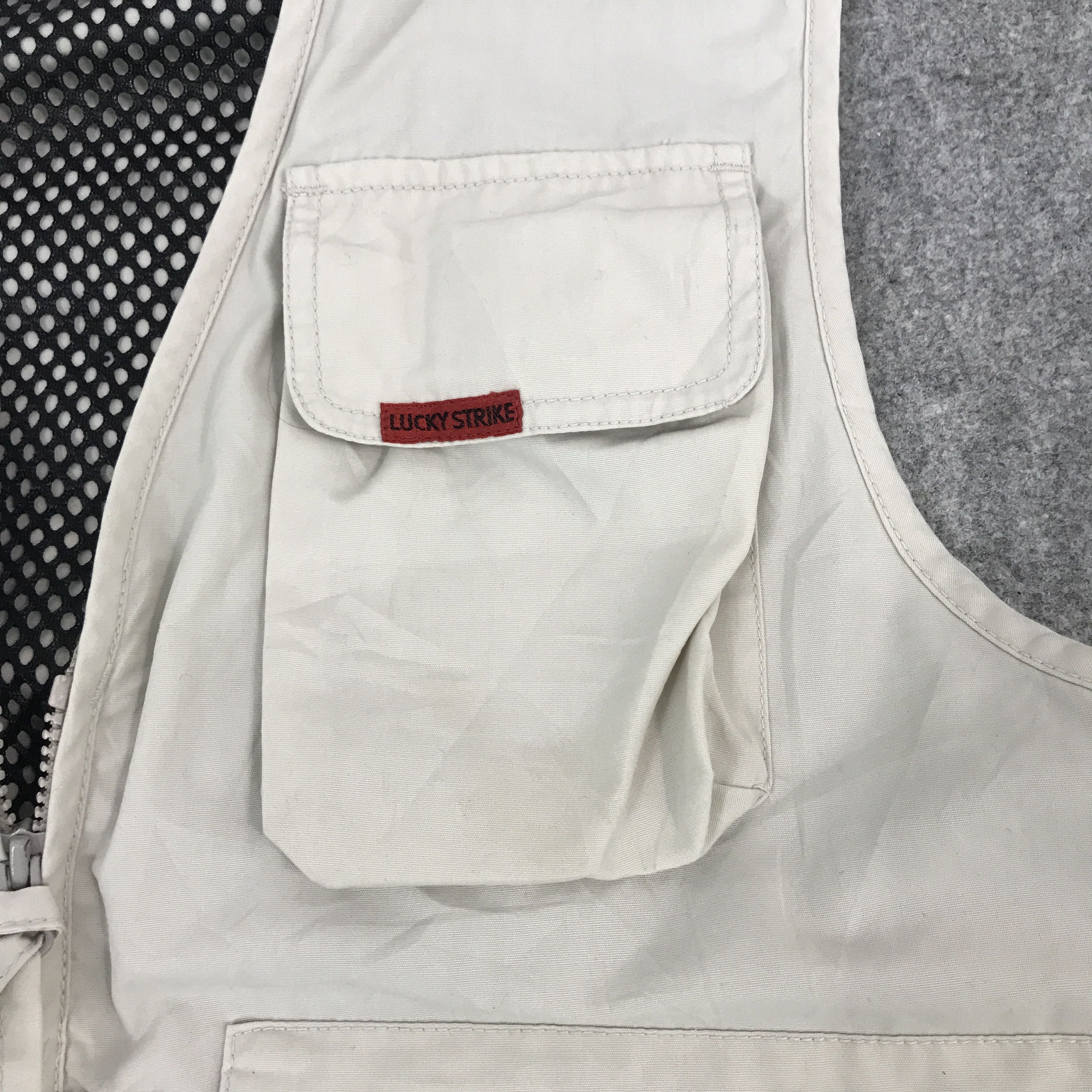 Japanese Brand Lucky Strike tactical vest motorsport brand Size US L / EU 52-54 / 3 - 10 Thumbnail
