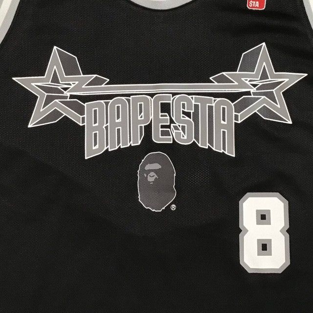 Bape × Nigo 🔥Vintage🔥 BAPE STA basketball tank top a bathing ape NIGO Size US M / EU 48-50 / 2 - 3 Thumbnail