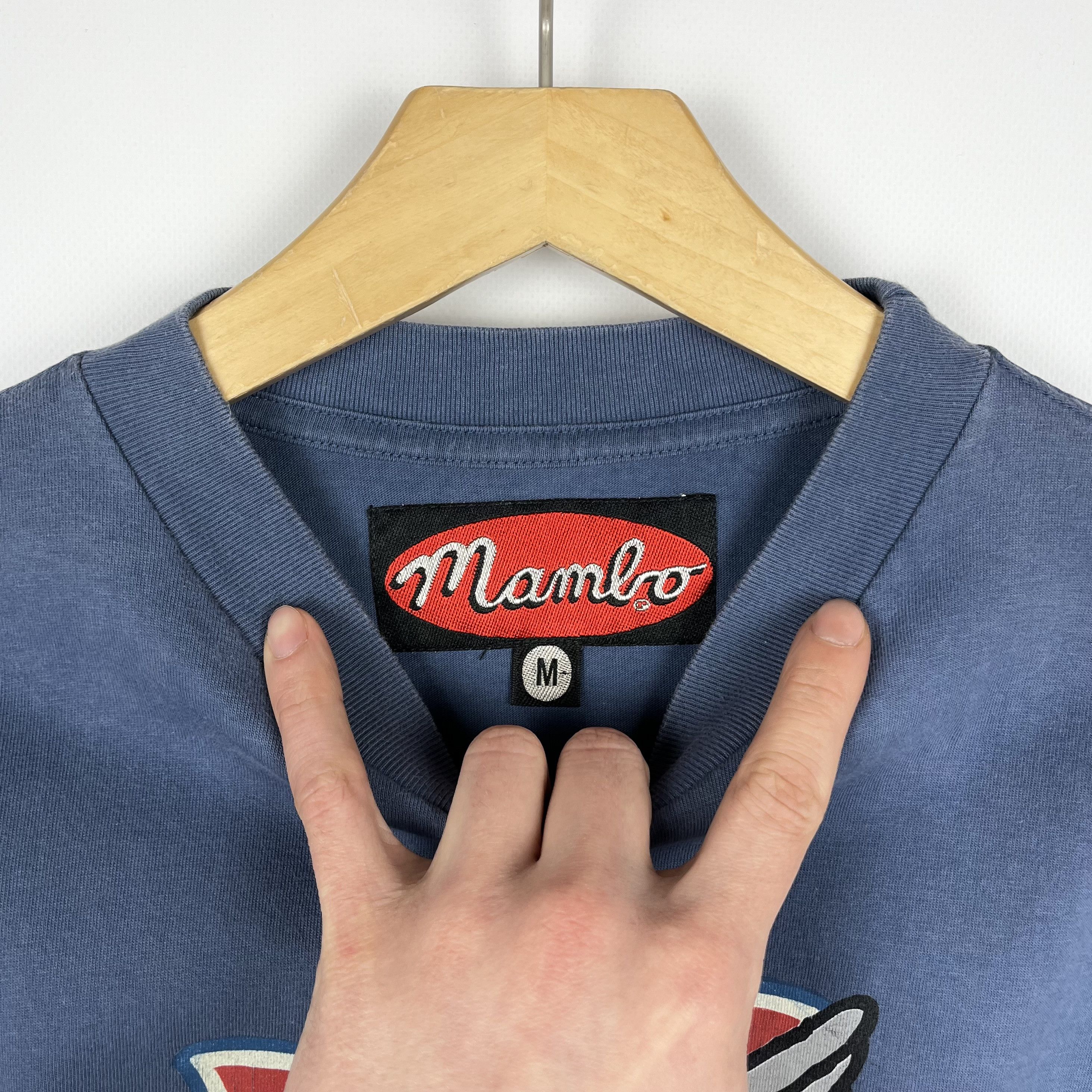 Mambo Vintage Mambo Australia Winged Foot Big Logo T Shirt 1996 Size US M / EU 48-50 / 2 - 9 Thumbnail