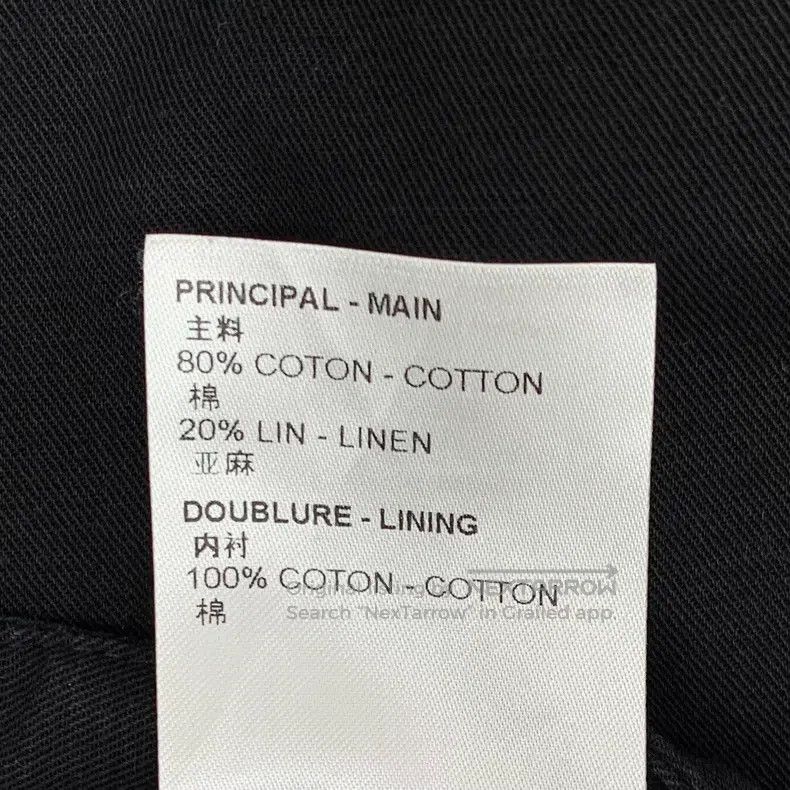 Louis Vuitton Louis Vuitton 22 black side pocket cotton slacks pants Size US 38 / EU 54 - 7 Thumbnail
