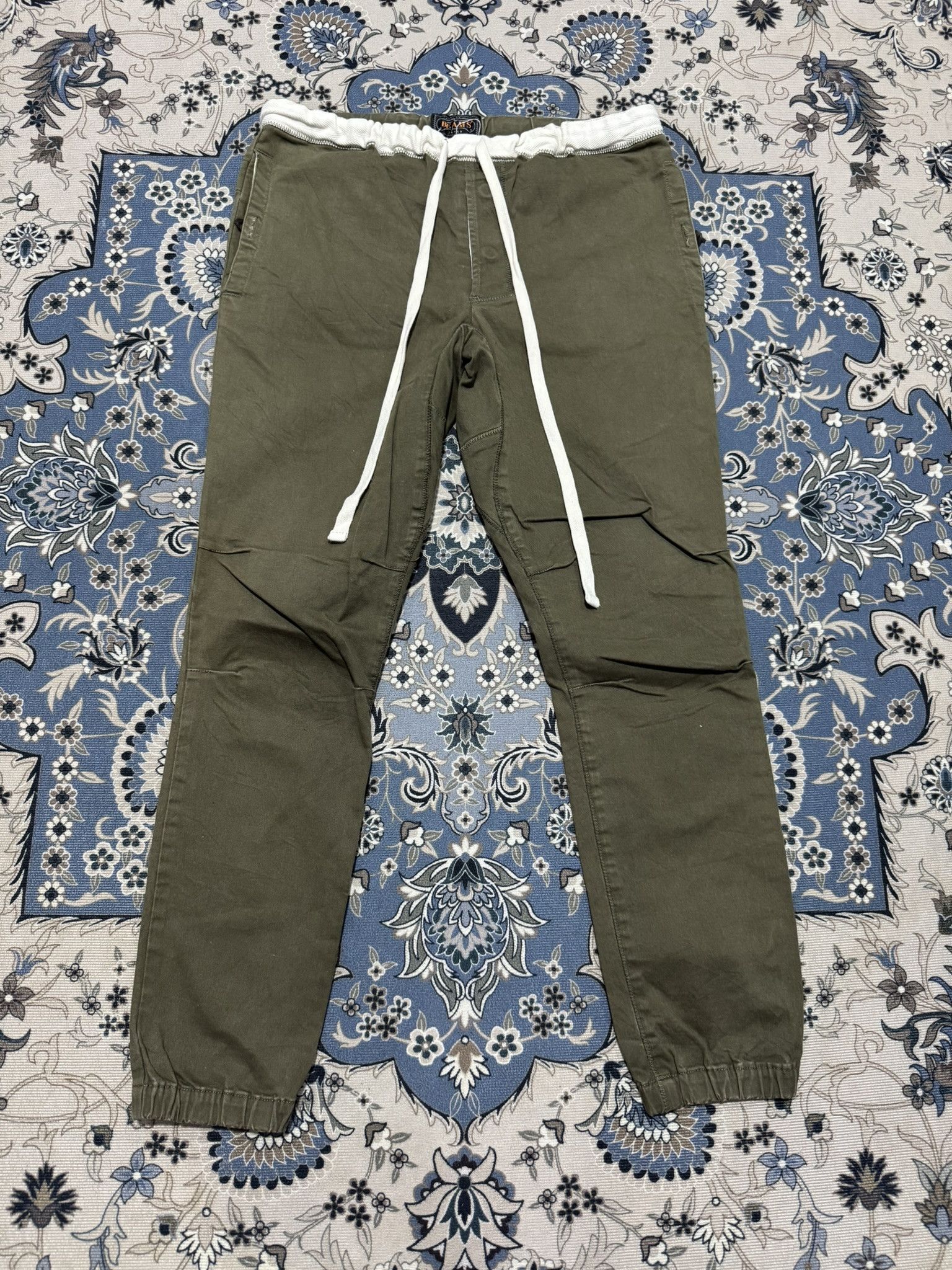 Japanese Brand Beams Plus Jogger Cotton Pants
