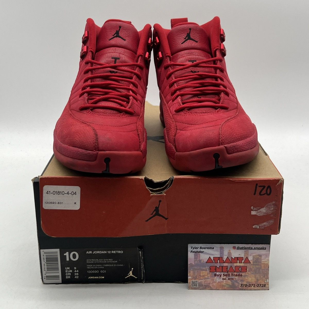 Jordan Brand Air Jordan 12 gym red Size US 10 / EU 43 - 2 Thumbnail
