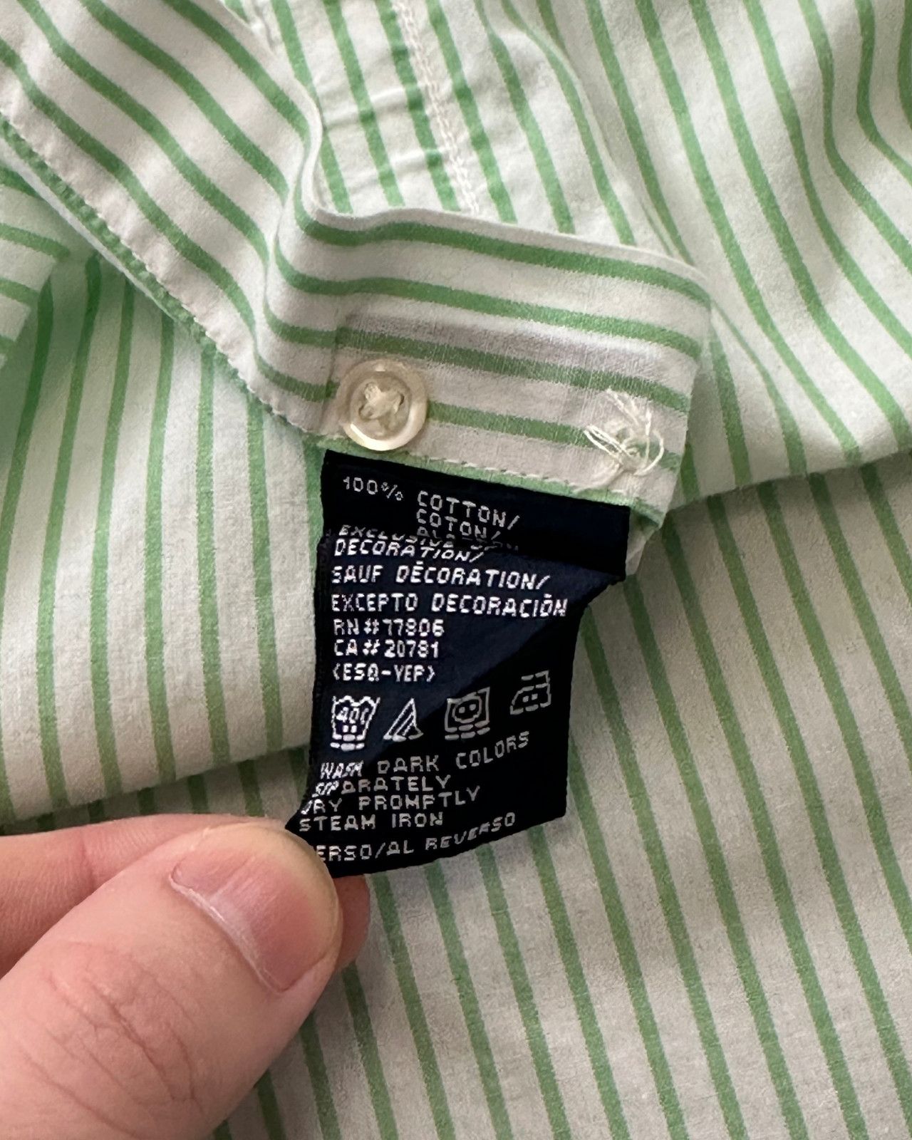 Tommy Hilfiger Vintage Tommy Hilfiger Striped Button-Up Dress Shirt - Large Size US L / EU 52-54 / 3 - 8 Thumbnail