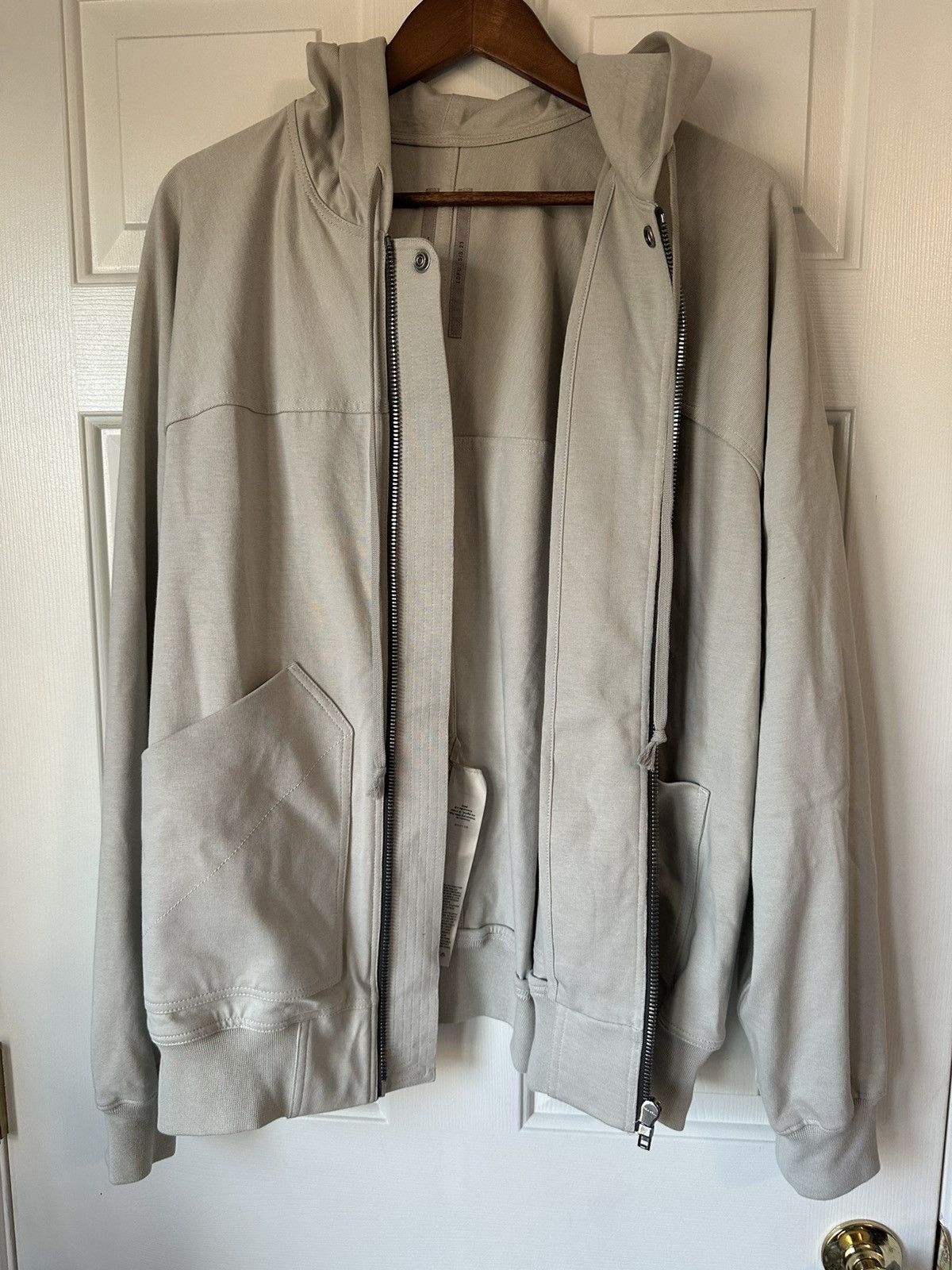 Rick Owens Edfu Windbreaker Pearl Size US L / EU 52-54 / 3 - 7 Thumbnail