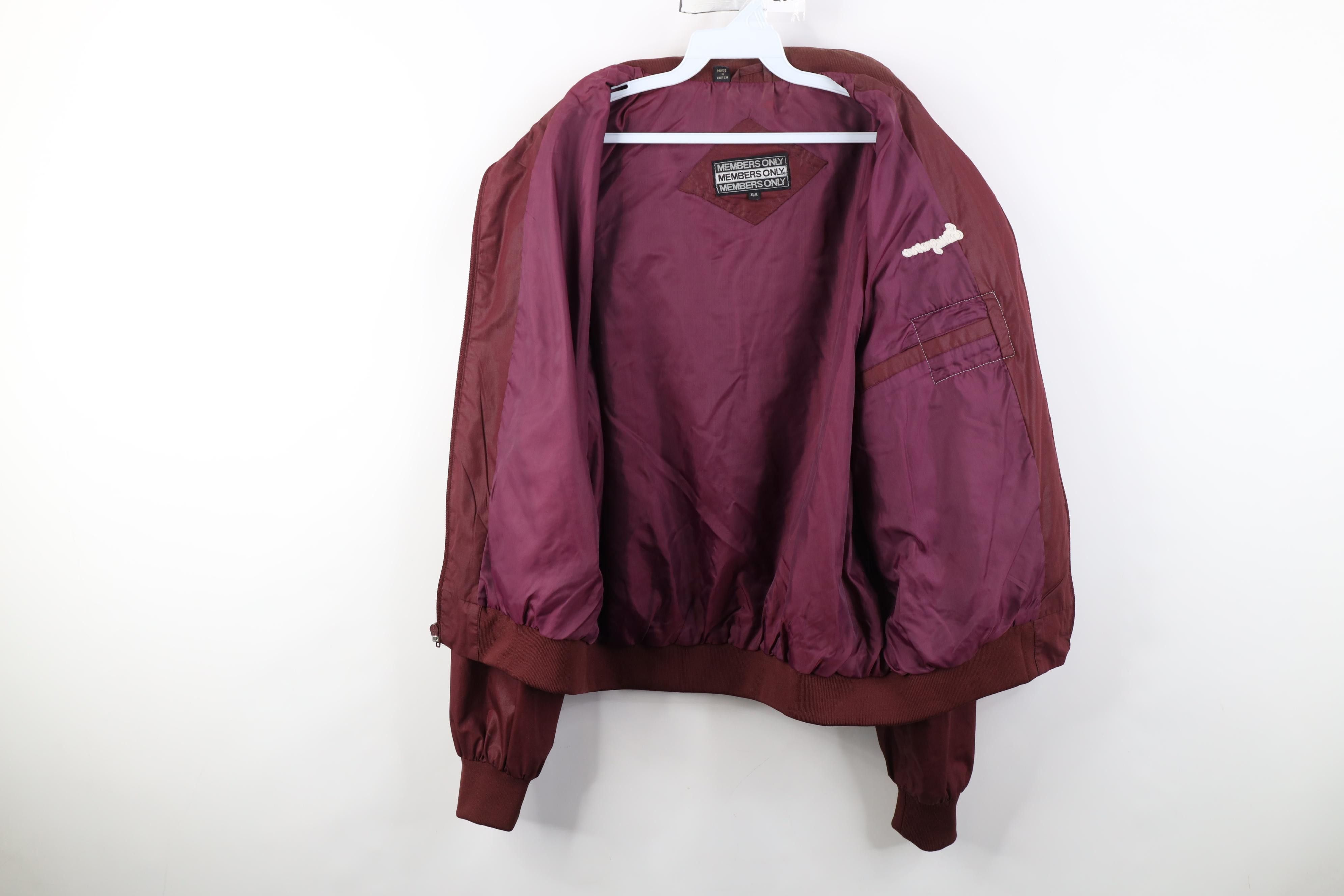 Members Only Vintage 80s Members Only Hawaii Cafe Racer Bomber Jacket Size US XXL / EU 58 / 5 - 12 Thumbnail