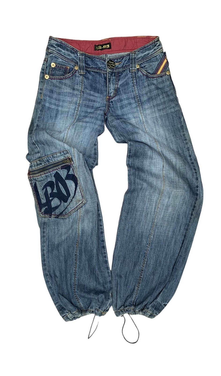 Japanese Brand Rare!! Vintage LB-03 Denim Jeans Pants Size US 28 / EU 44 - 1 Thumbnail