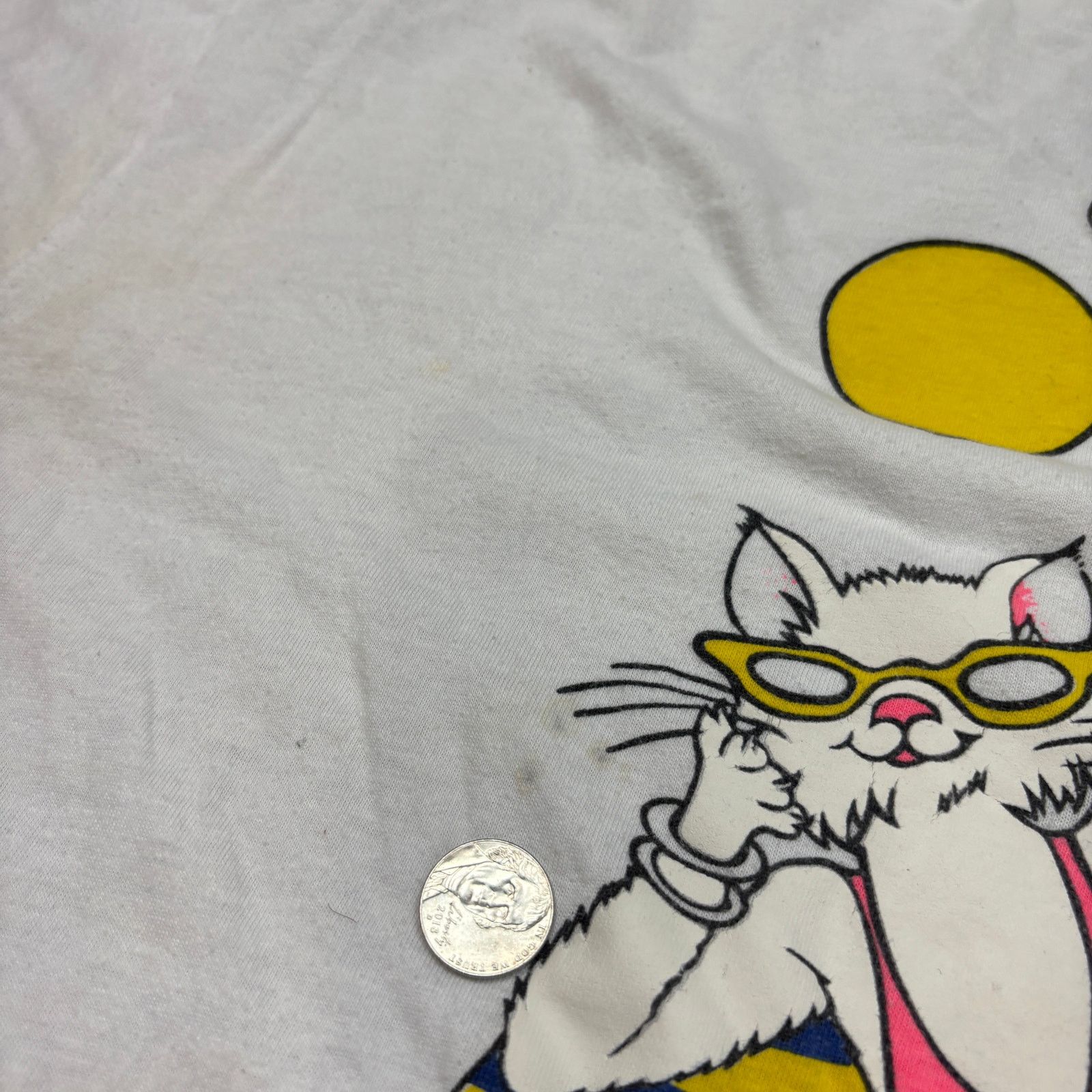 Vintage Vintage 80s 90s Bahama Mama Beach Babe Cat T Shirt Men's XL Size US XL / EU 56 / 4 - 11 Thumbnail