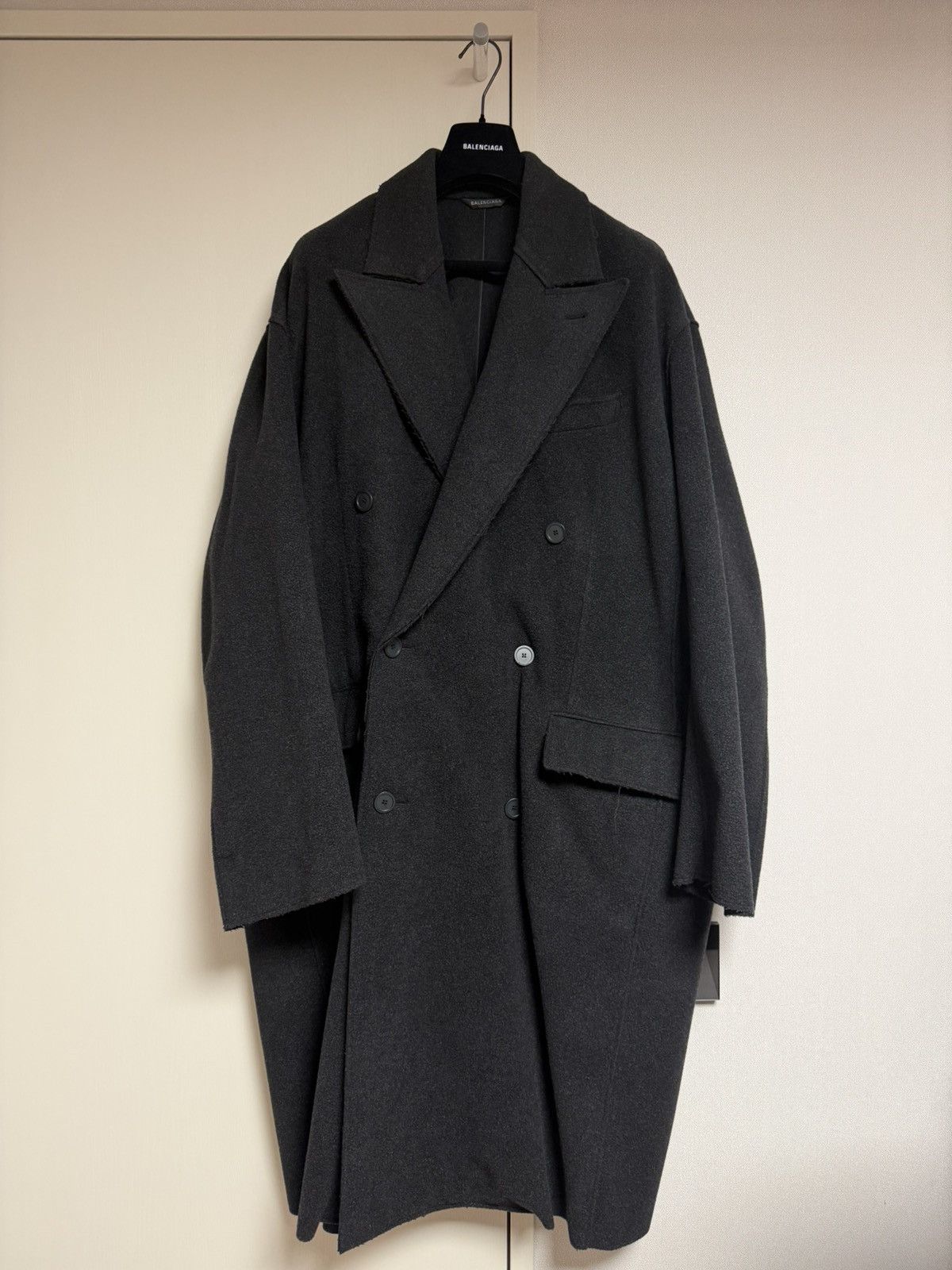 Balenciaga [2]Balenciaga raw edge coat Size US M / EU 48-50 / 2 - 2 Thumbnail