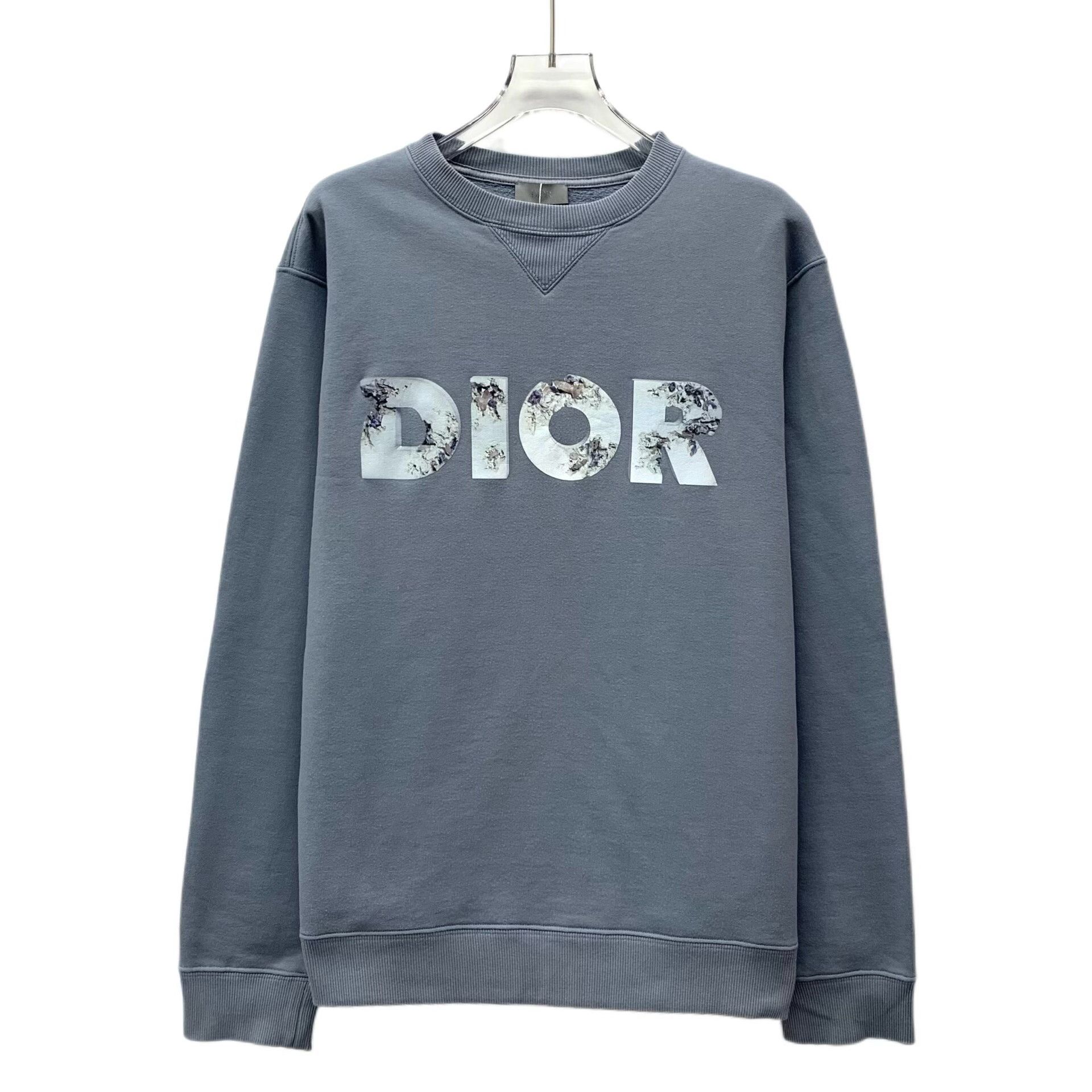 Dior dior x daniel arsham blue logo sweatshirt Size US S / EU 44-46 / 1 - 1 Thumbnail