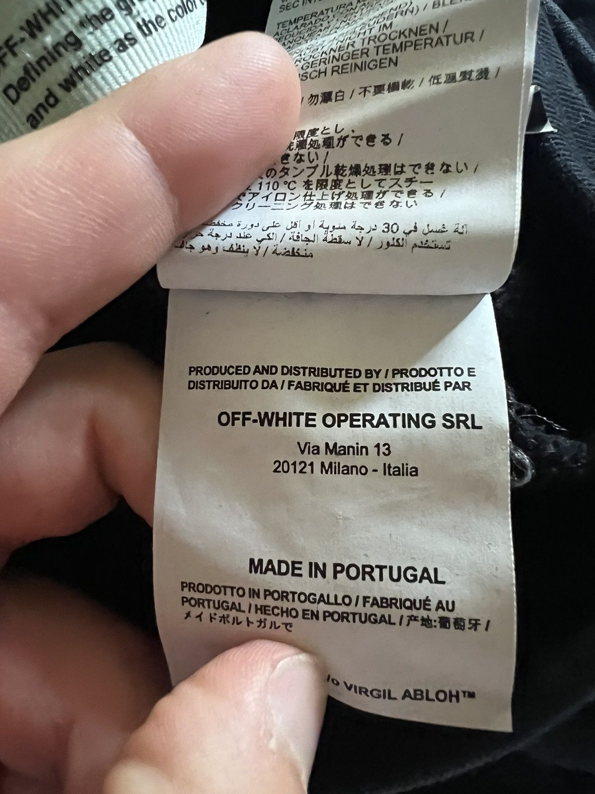 Off-White Off White Cropped Sweatpants Size US 28 / EU 44 - 6 Thumbnail