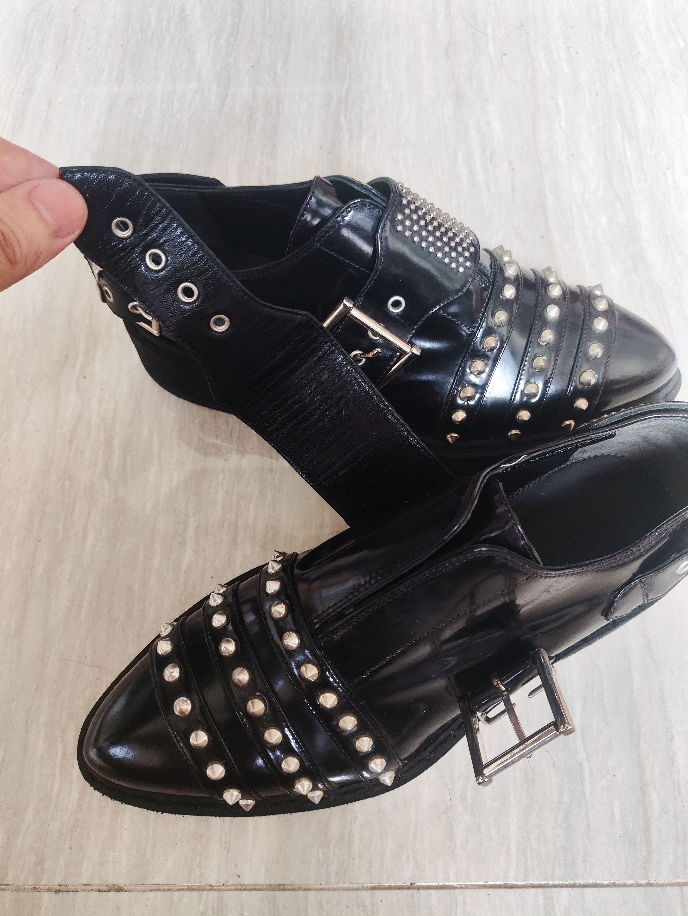 Alexander McQueen Archive studded creeper Size US 8 / IT 38 - 4 Thumbnail