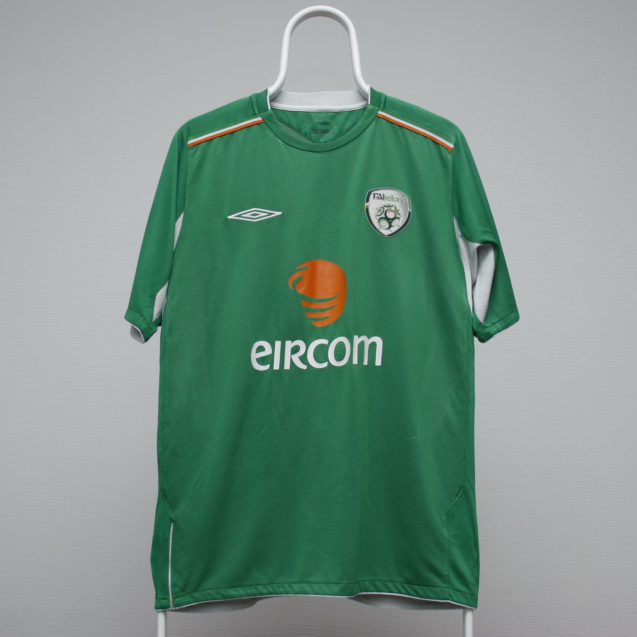 Umbro FA Ireland Umbro Eircom Jersey Original Football Shirt 04/06 Size US M / EU 48-50 / 2 - 1 Thumbnail