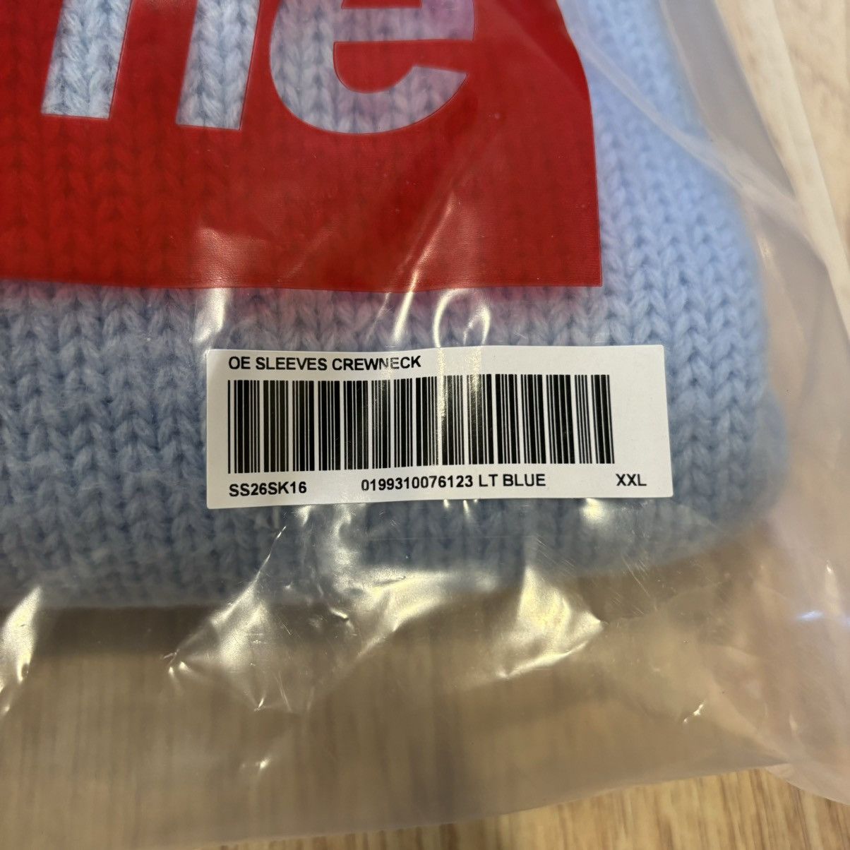 Supreme Supreme Old English Sleeves Sweater Size US XXL / EU 58 / 5 - 5 Thumbnail