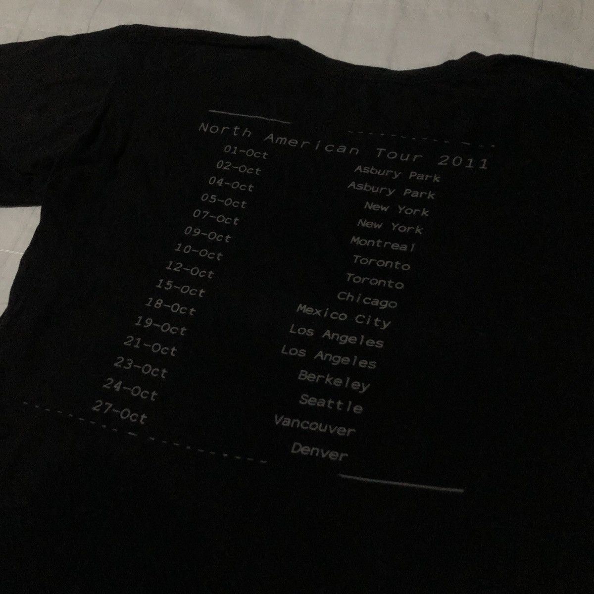 Band Tees Portishead Band North American Tour 2011 Shirt Size US M / EU 48-50 / 2 - 5 Thumbnail