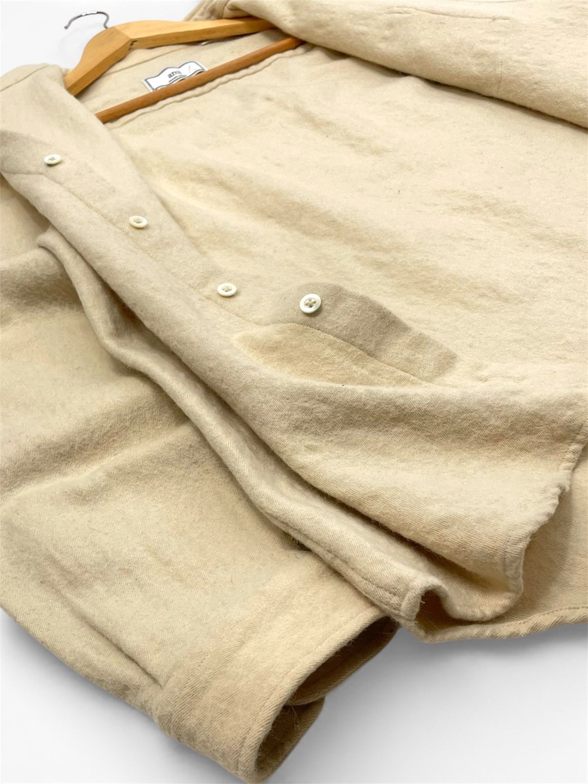 AMI Ami Paris Cotton & Virgin Wool Shirt – Size 42 Size US M / EU 48-50 / 2 - 5 Thumbnail