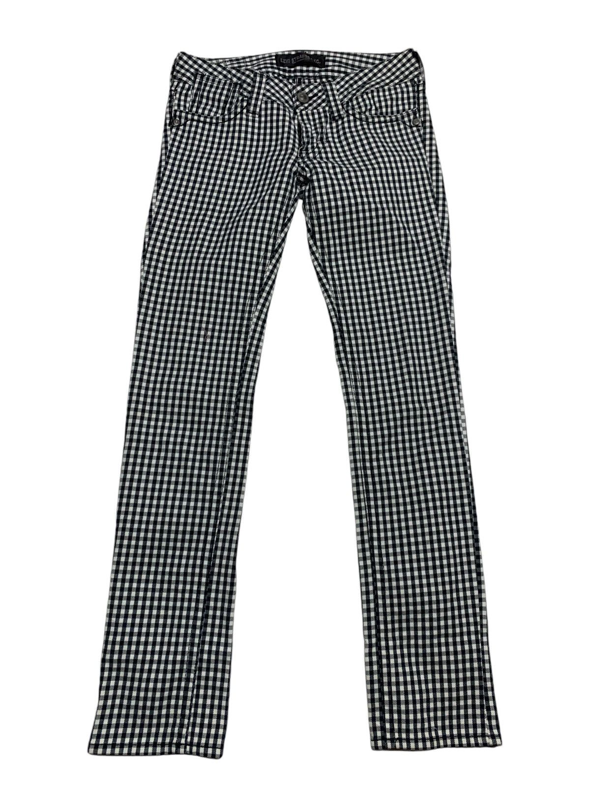 Levi's Levis Checked pattern lady jeans Size 32" / US 10 / IT 46 - 14 Thumbnail