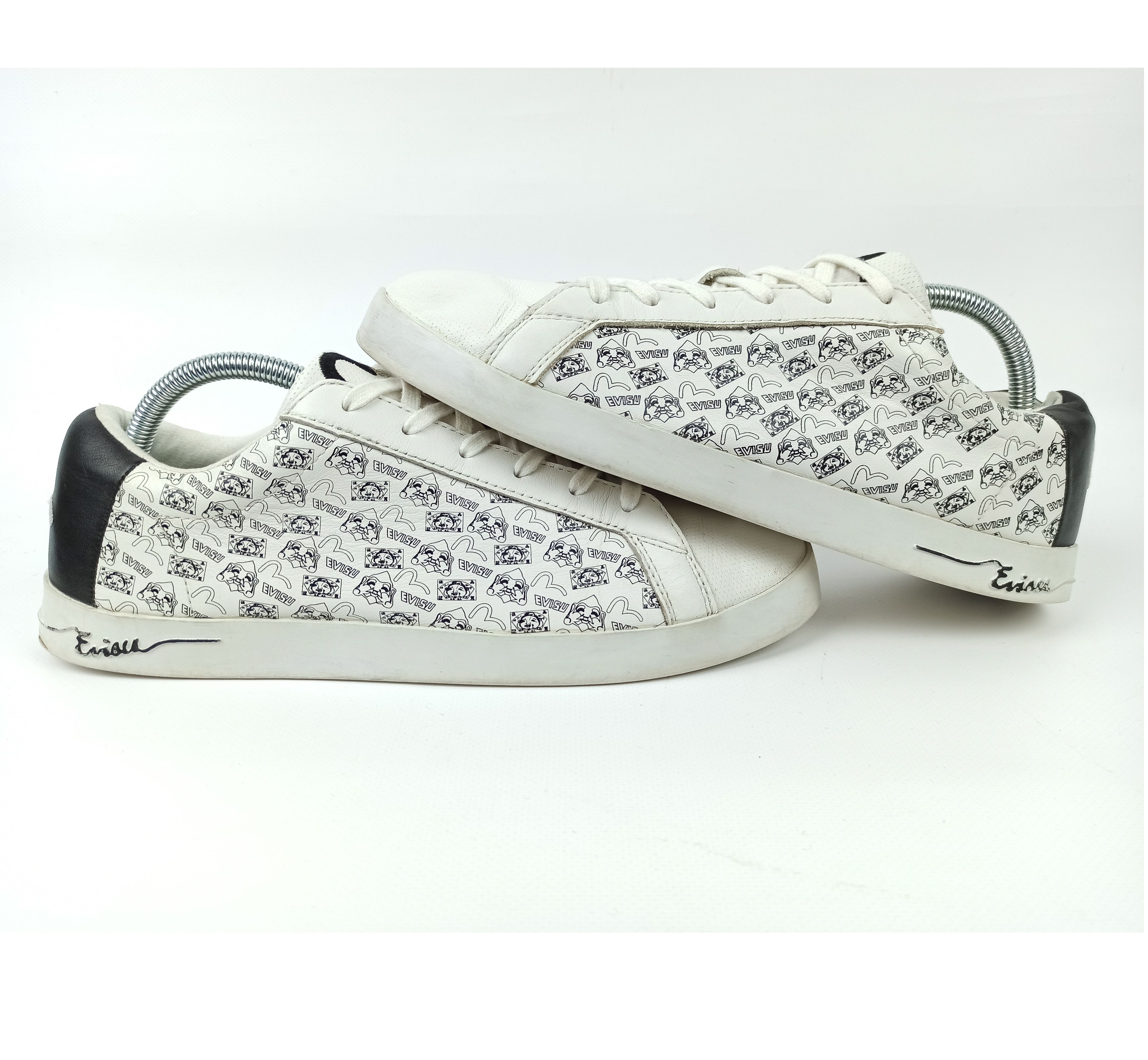 Evisu Evisu Vintage Leather Sneakers Size US 10 / EU 43 - 5 Thumbnail