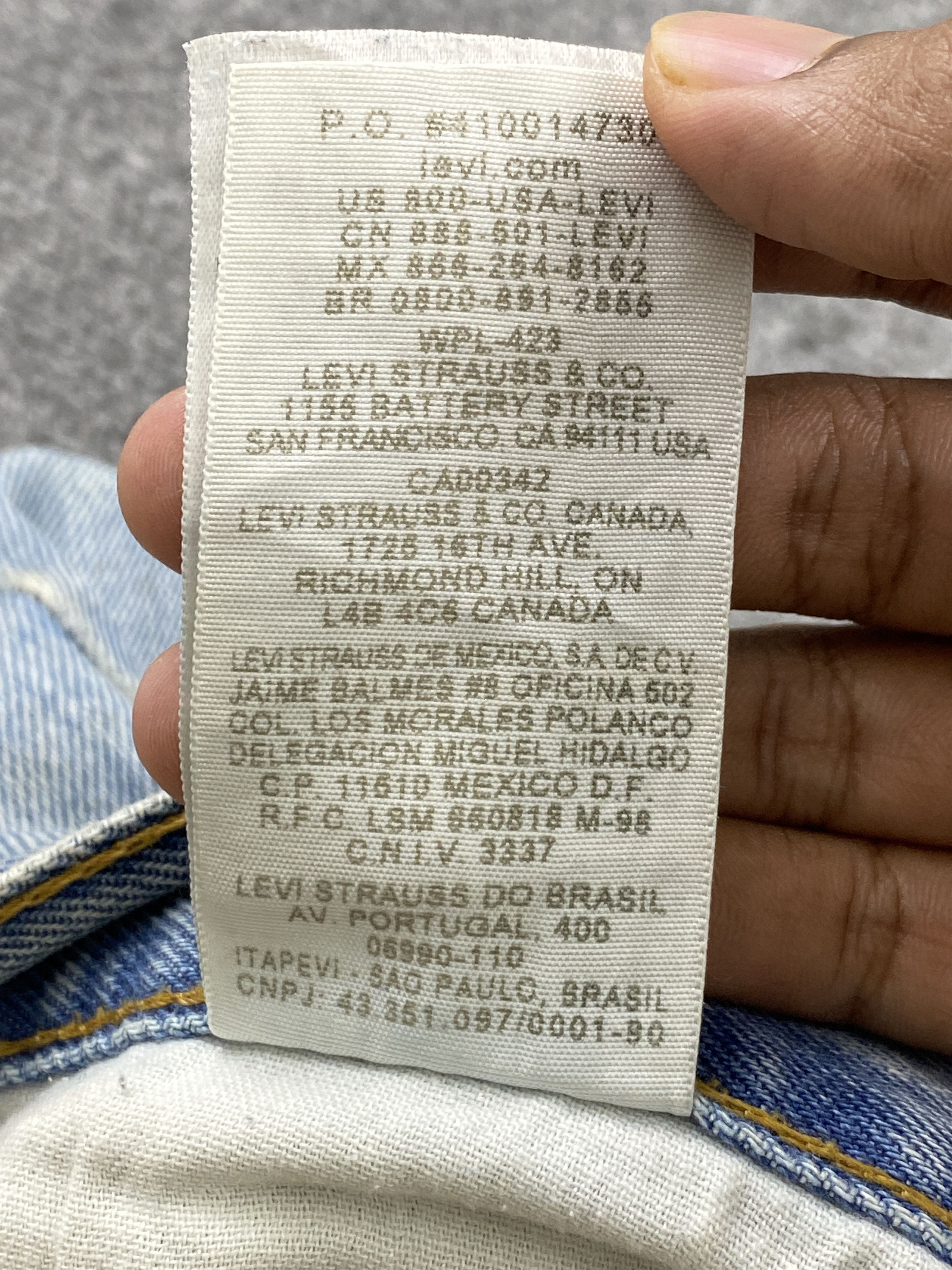 Levi's Vintage Levis 550 Distressed Blue Jeans DP2319 Size US 38 / EU 54 - 8 Thumbnail