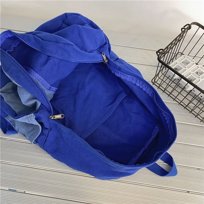 Japanese Brand Blue Backpack Size ONE SIZE - 4 Thumbnail