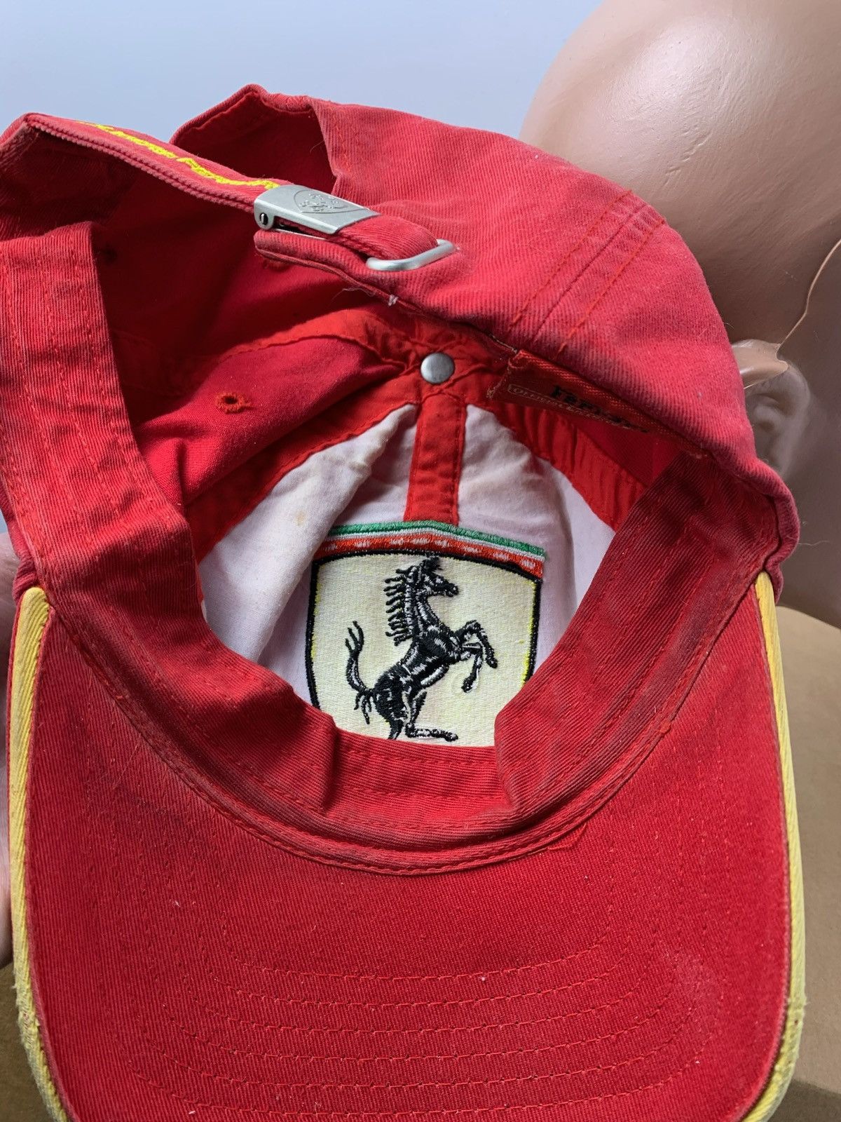 Ferrari × Vintage Vintage Ferrari Cap racing Michael Schumacher logo Size ONE SIZE - 8 Thumbnail
