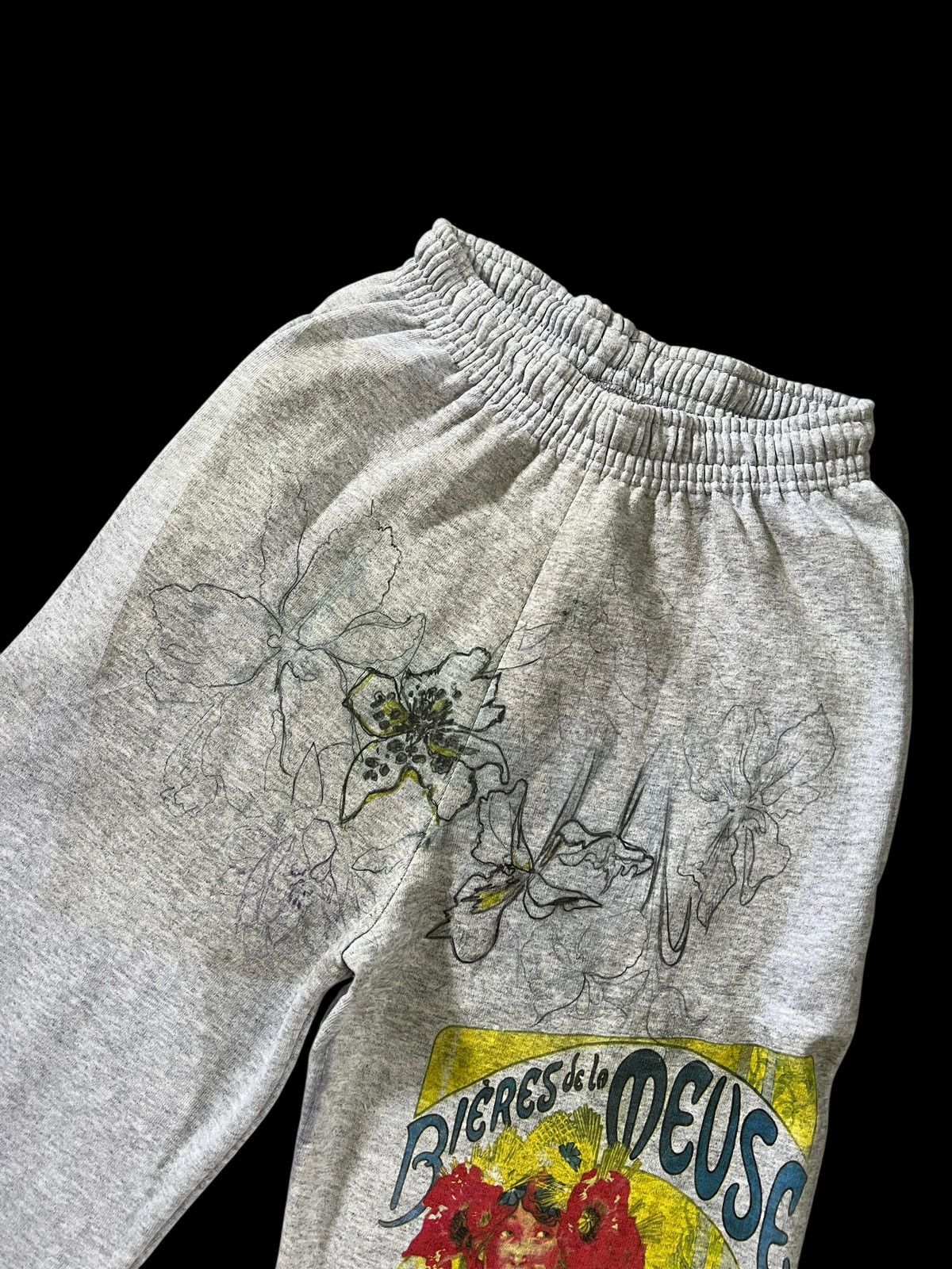 Designer Ziad Ghanem 🇬🇧 Art Printed Sweatpants Size US 30 / EU 46 - 5 Thumbnail
