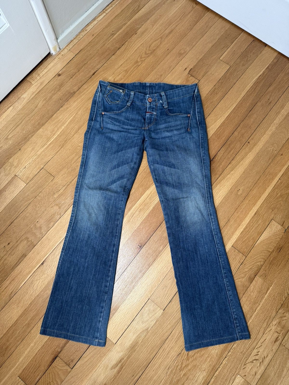 Marithe + Francois Girbaud Marithe Francois Girbaud Star Embroidered Western Denim Size US 30 / EU 46 - 3 Thumbnail