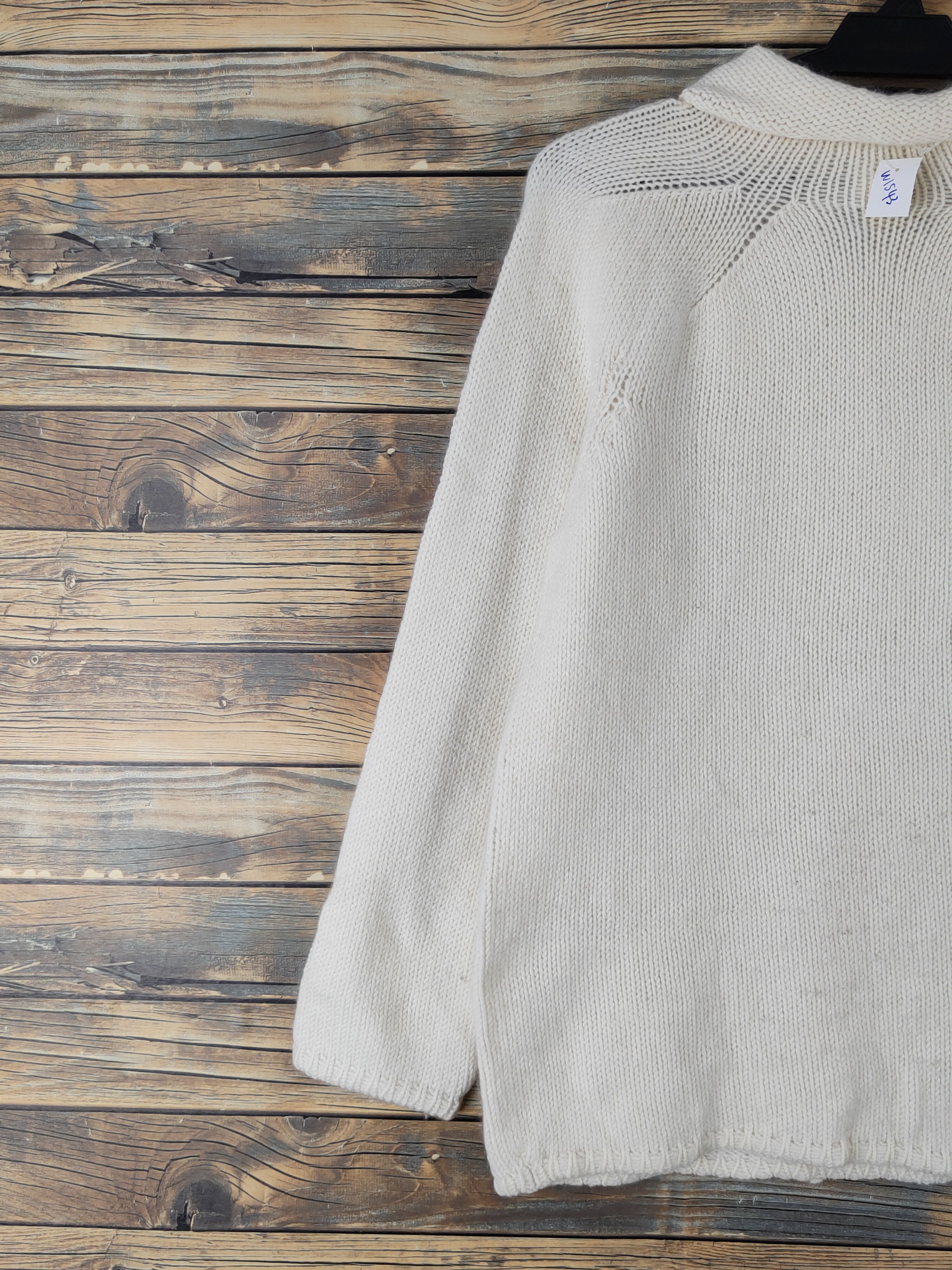 Vintage Ciridini made in italy Ivory Knitwear Sweatshirts #W1543 Size S / US 4 / IT 40 - 8 Thumbnail