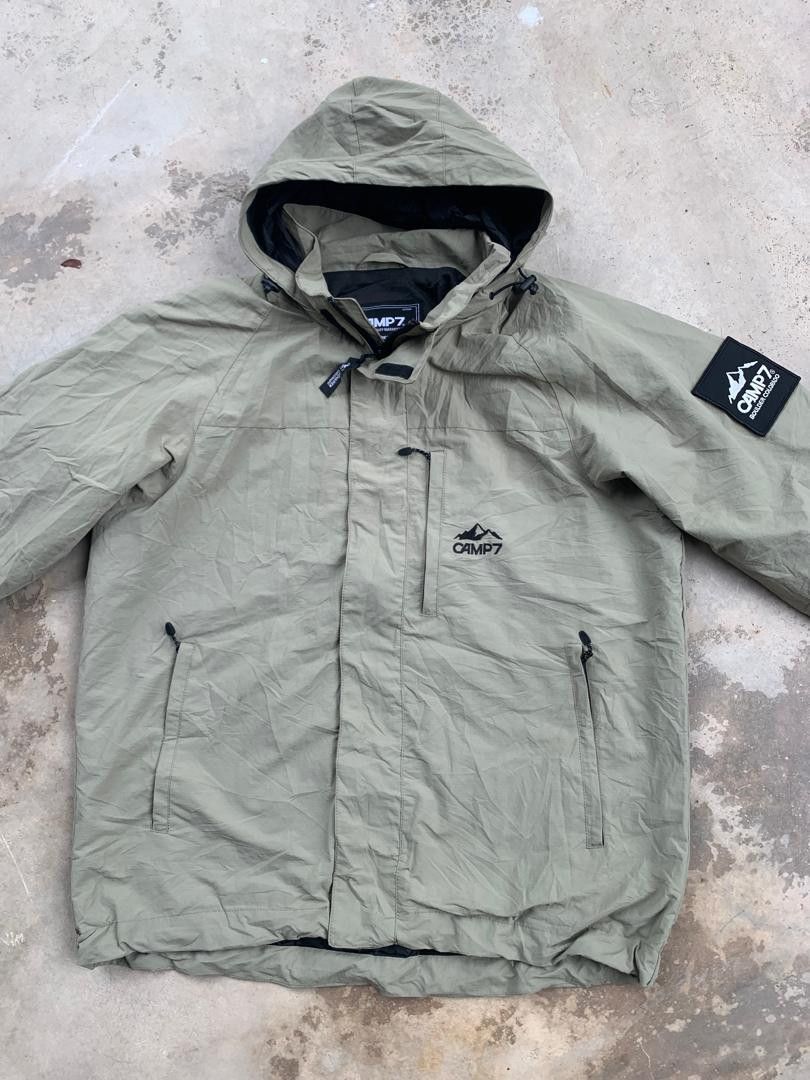 Japanese Brand CAMP7 Zipper Jacket Hoodie Size US L / EU 52-54 / 3 - 3 Thumbnail