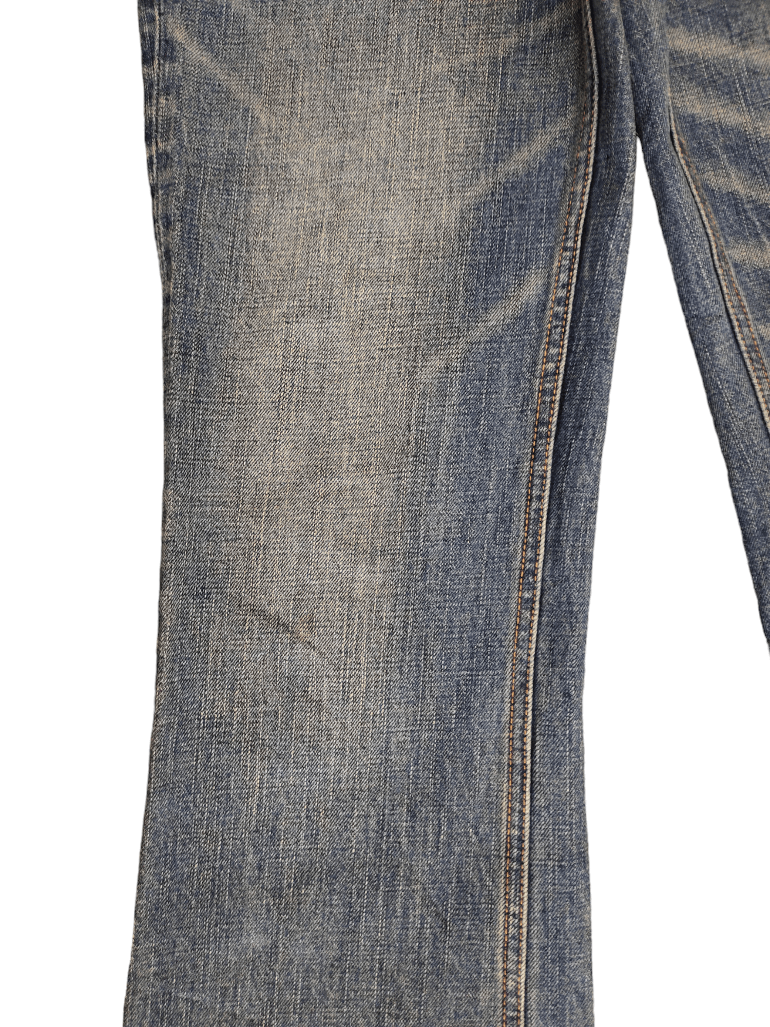Fadeless Flare Jeans Fadeless Japan Clawmark Faded Denim Bootcut Y2k Size US 30 / EU 46 - 7 Thumbnail