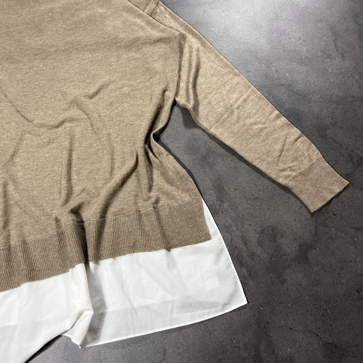 Polo Ralph Lauren Polo Ralph Lauren Silk Mulberry Knit Sweater with Shirt Size US S / EU 44-46 / 1 - 11 Thumbnail