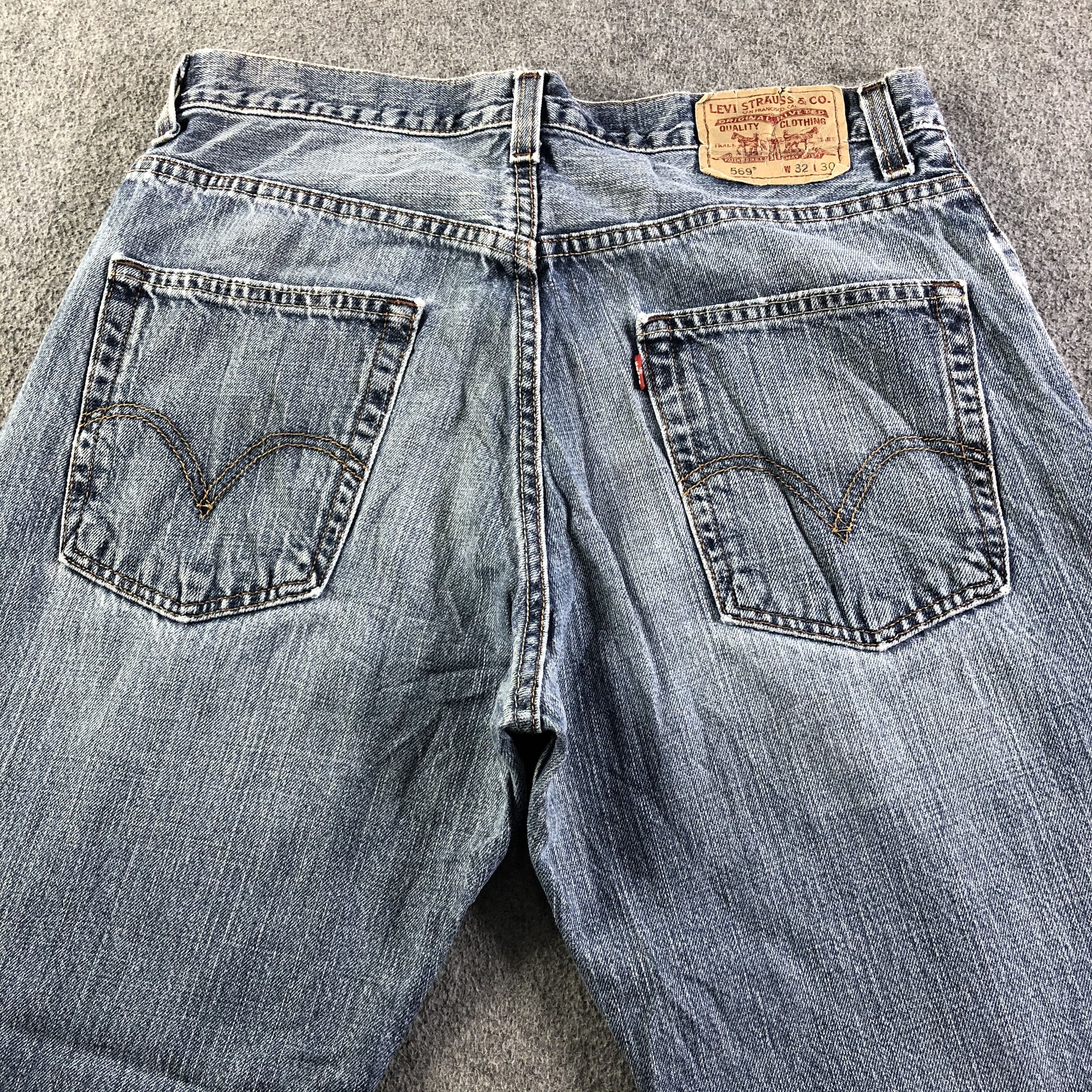 Levi's Vintage Levis 569 Jeans-J4316 Size US 33 - 4 Thumbnail