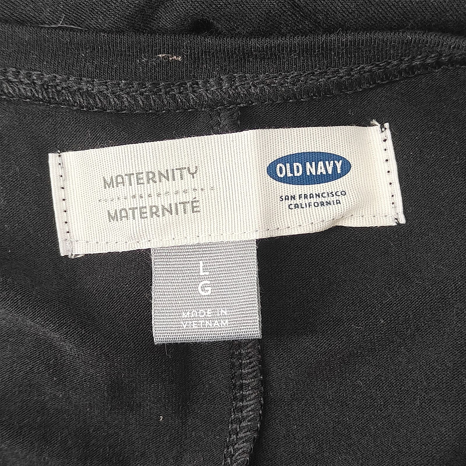 Old Navy Old Navy Maternity Maxi Tank Dress Black Womens Large Size L / US 10 / IT 46 - 3 Thumbnail