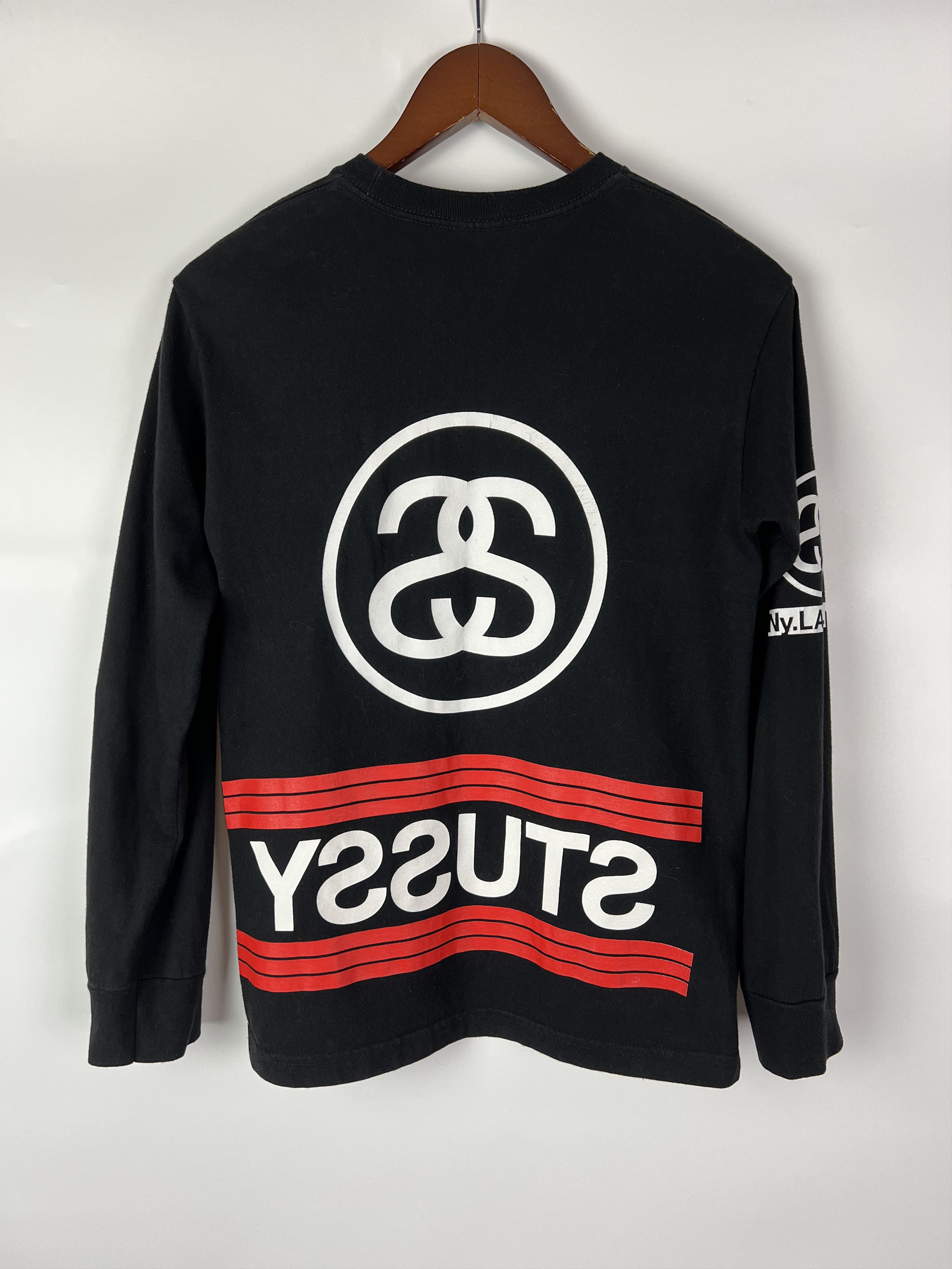 Stussy Stussy Men's Big Logo Long Sleeve T-Shirt Size S Size US S / EU 44-46 / 1 - 2 Thumbnail