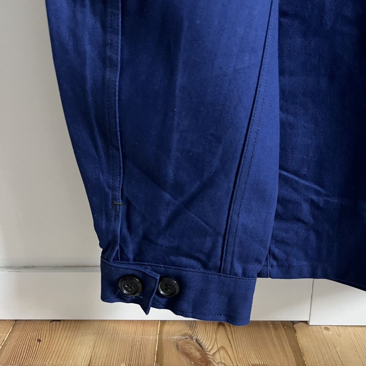 Le Laboureur German herringbone HBT mechanic deadstock works jacket Size US L / EU 52-54 / 3 - 12 Thumbnail