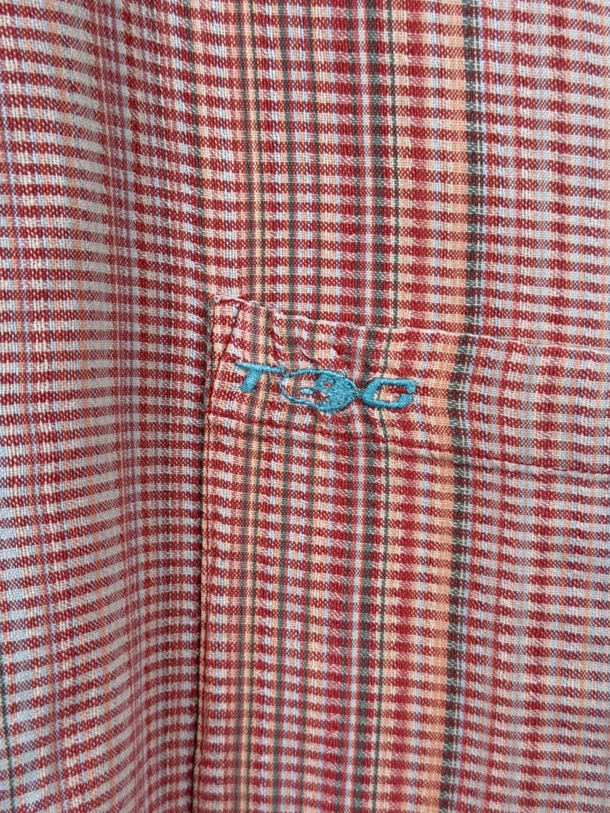 Other Vintage T & C Surf Designs T shirt XL Breathable Checked Red Size US XL / EU 56 / 4 - 12 Thumbnail