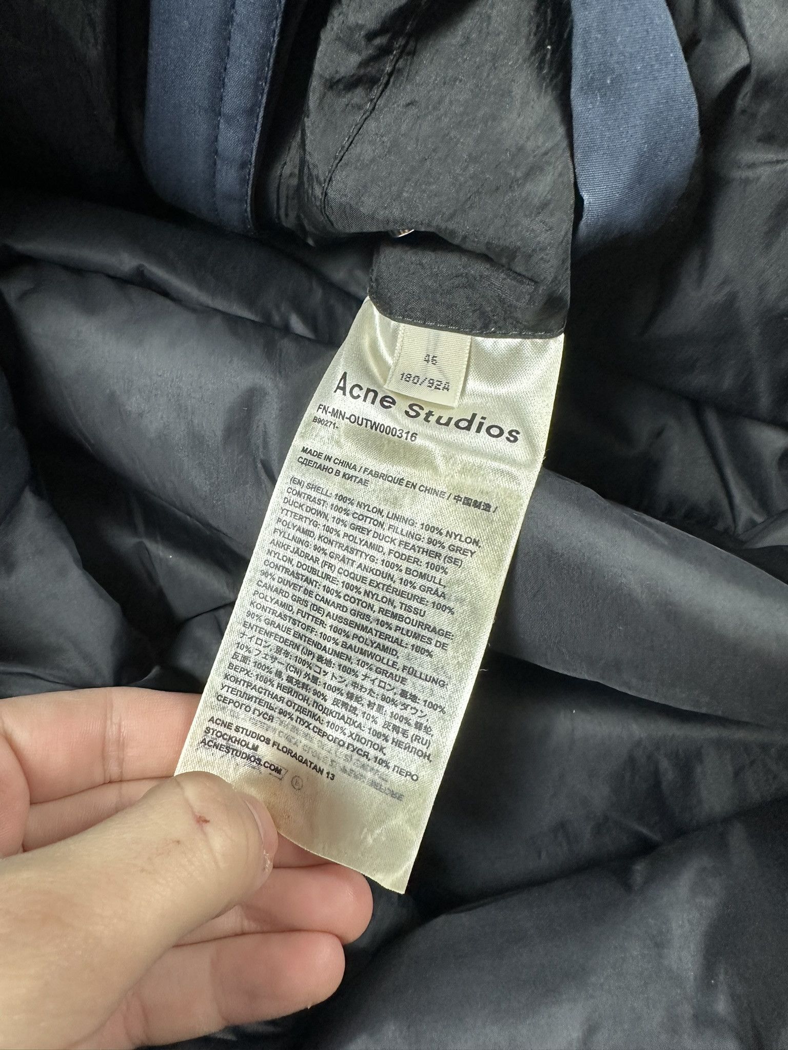 Acne Studios Acne Studios Double Zip Puffer Jacket Size US S / EU 44-46 / 1 - 8 Thumbnail