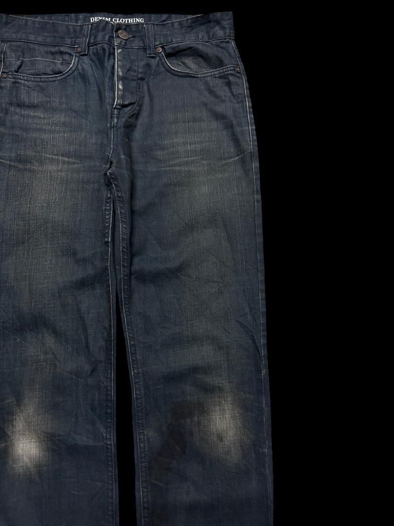 Vintage Vintage Japanese Denim Clothing Mudwash Dark Distressed Jean Size US 30 / EU 46 - 5 Thumbnail