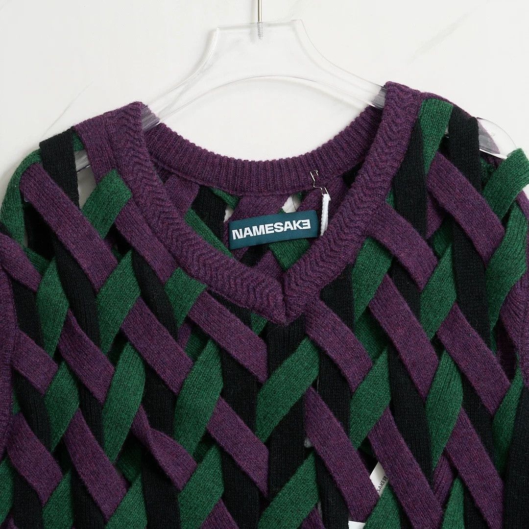 NAMESAKE Namesake Men's Color-Block Knit Vest Size US M / EU 48-50 / 2 - 2 Thumbnail