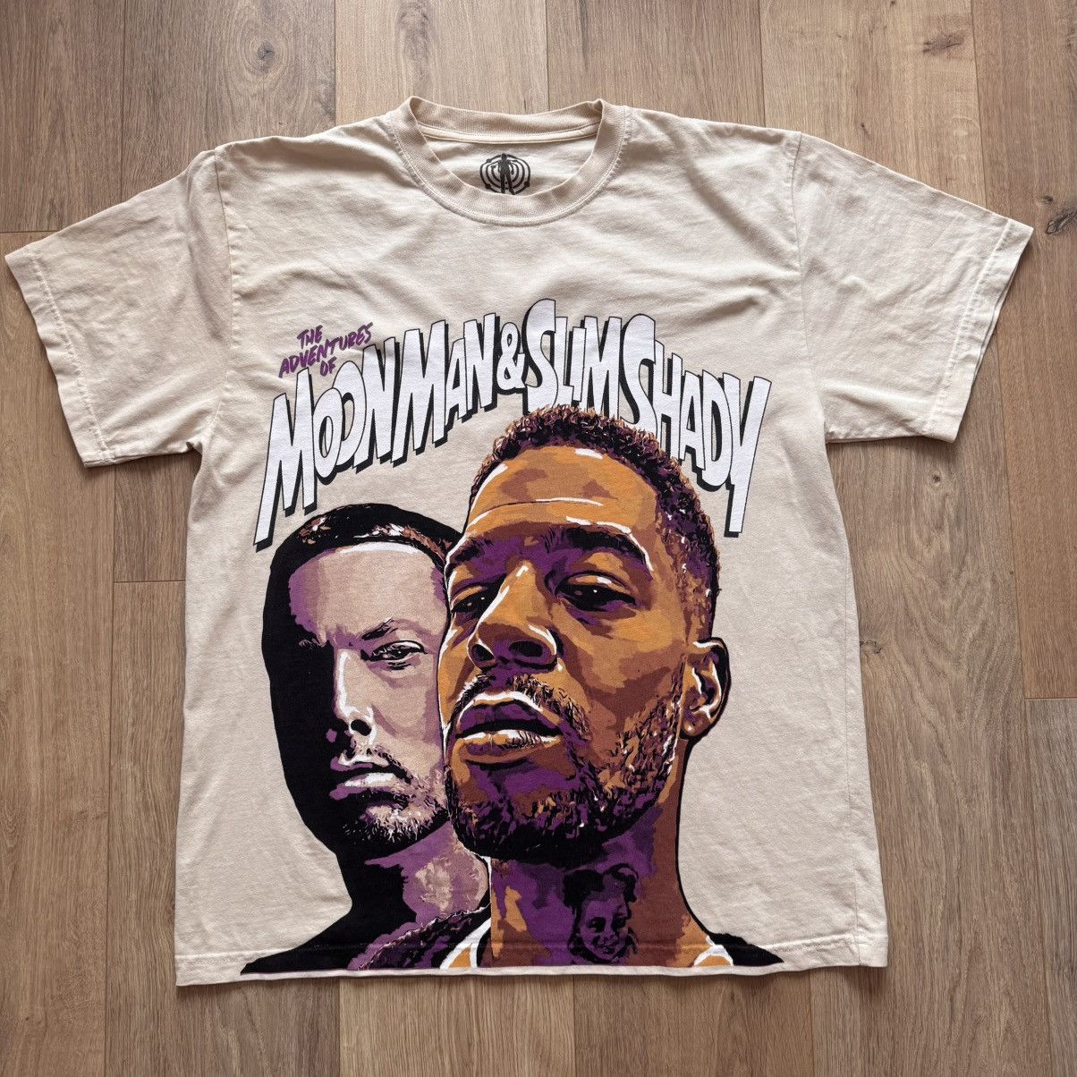 Eminem 2020 Kid Cudi Eminem Moonman And Slim Shady T- Shirt L Size US L / EU 52-54 / 3 - 1 Thumbnail