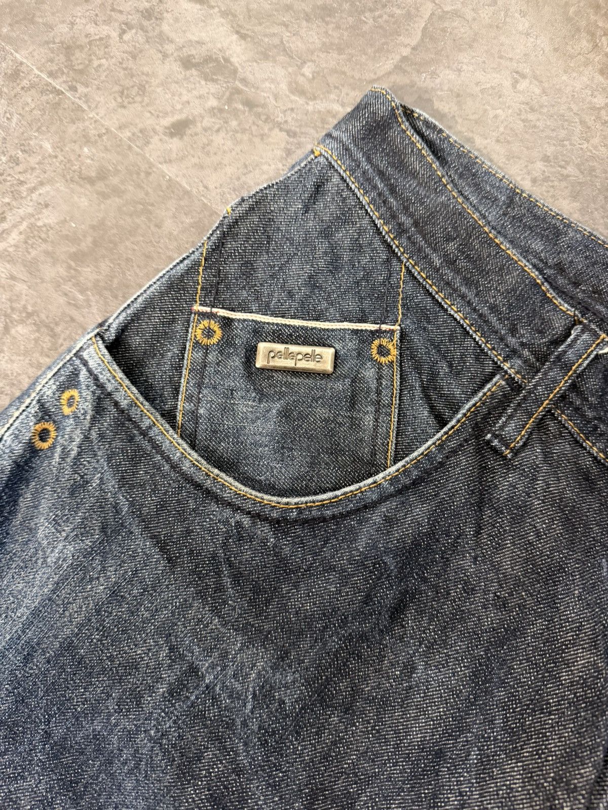 Pelle Pelle Vintage archive rare jeans Pelle Pelle,streetwear y2k japan Size US 38 / EU 54 - 12 Thumbnail