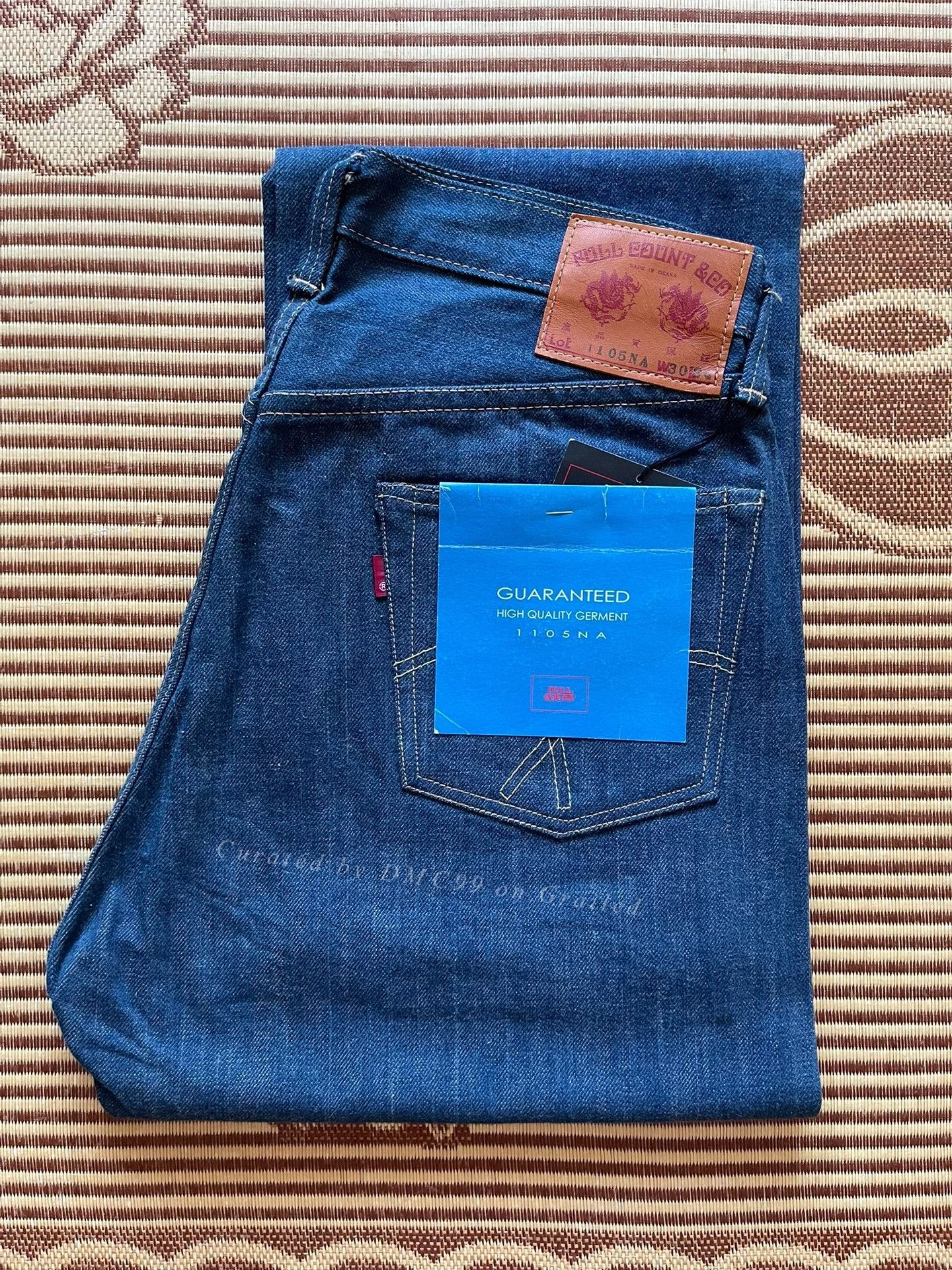 Full Count & Co. Fullcount 1105NA Natural Indigo Jeans Size US 30 / EU 46 - 1 Thumbnail