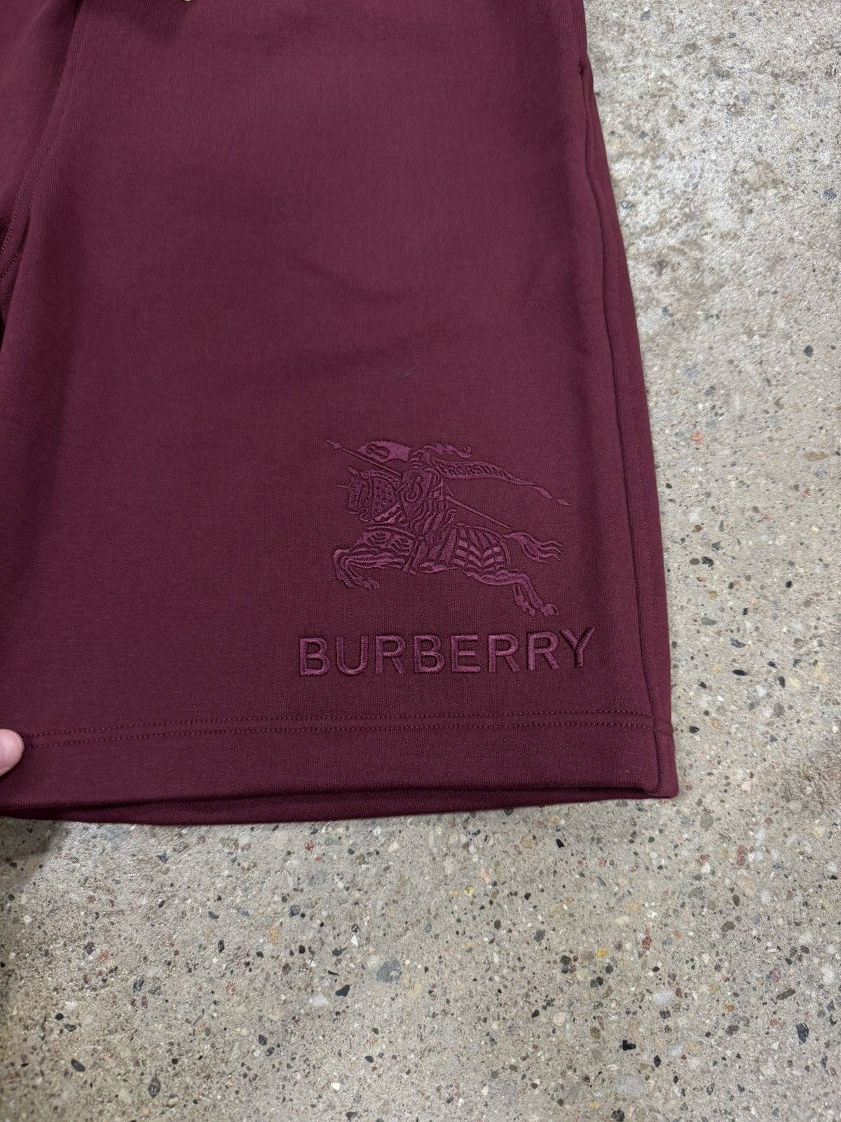 Amiri Burberry Logo Embroidery Sweatshorts NEW 850$ Size US 34 / EU 50 - 2 Thumbnail