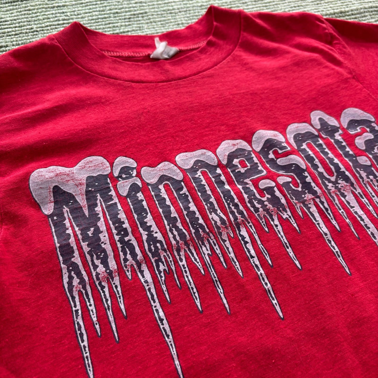Vintage 1980s Single Stitched Minnesota Icicles Tee Shirt Sz S Size US S / EU 44-46 / 1 - 4 Thumbnail