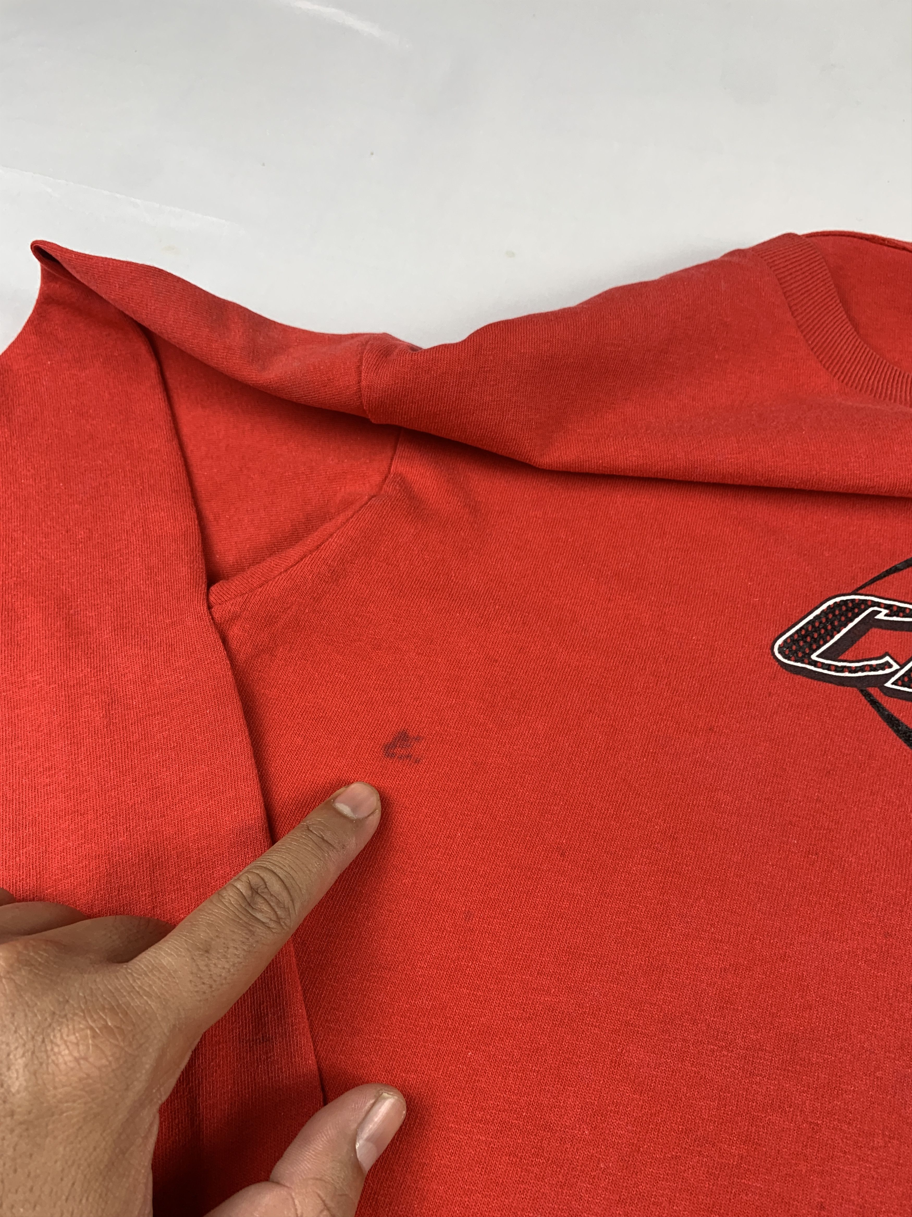 Lee 2000s Lee Kansas City Chiefs NFL Red Tee (L) Size US L / EU 52-54 / 3 - 6 Thumbnail