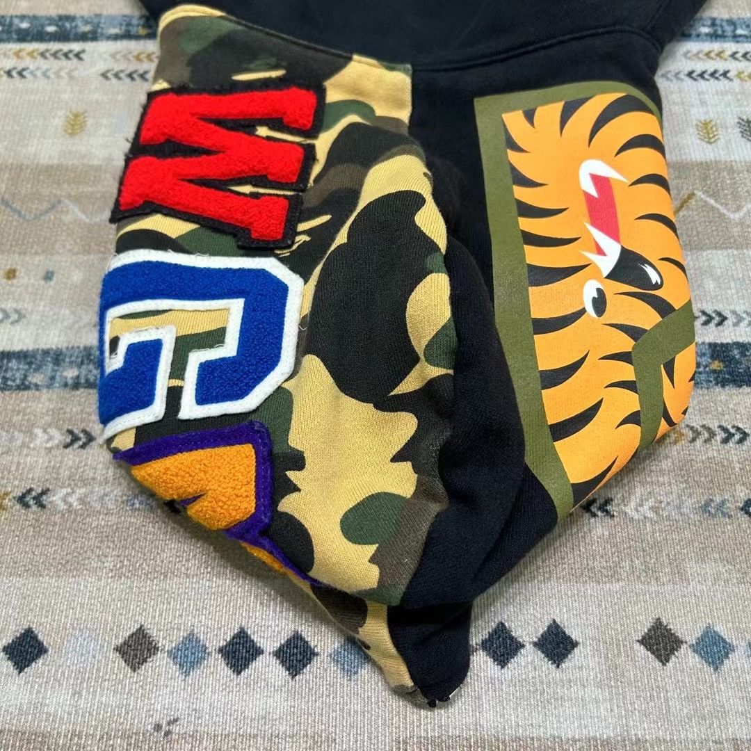 Bape CAMO UNIVERSE SHARK FULL ZIP HOODIE Size US M / EU 48-50 / 2 - 5 Thumbnail