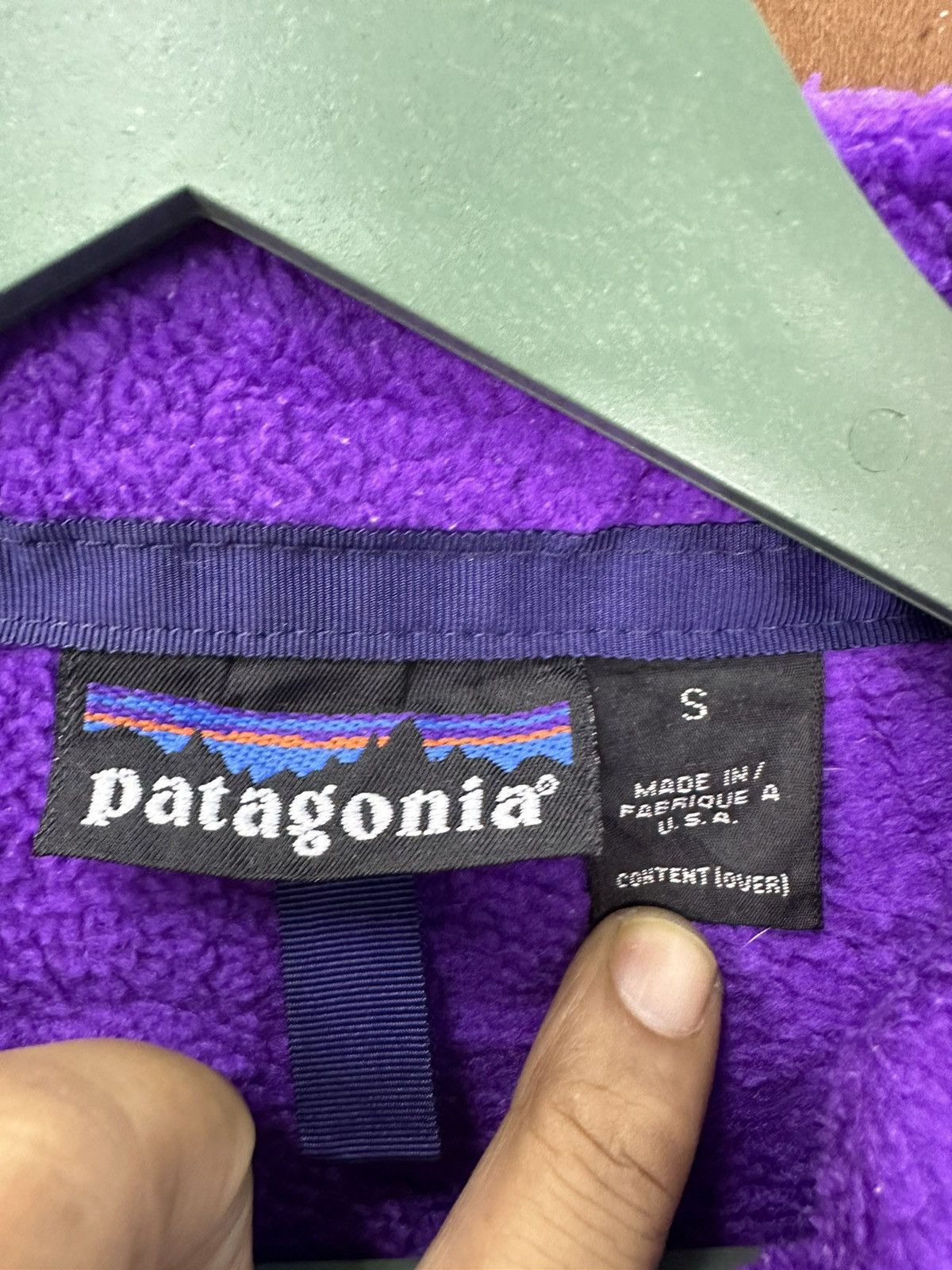 Patagonia Retro Patagonia Fleece Made In USA Zipper Jacket Z196 Size US S / EU 44-46 / 1 - 8 Thumbnail